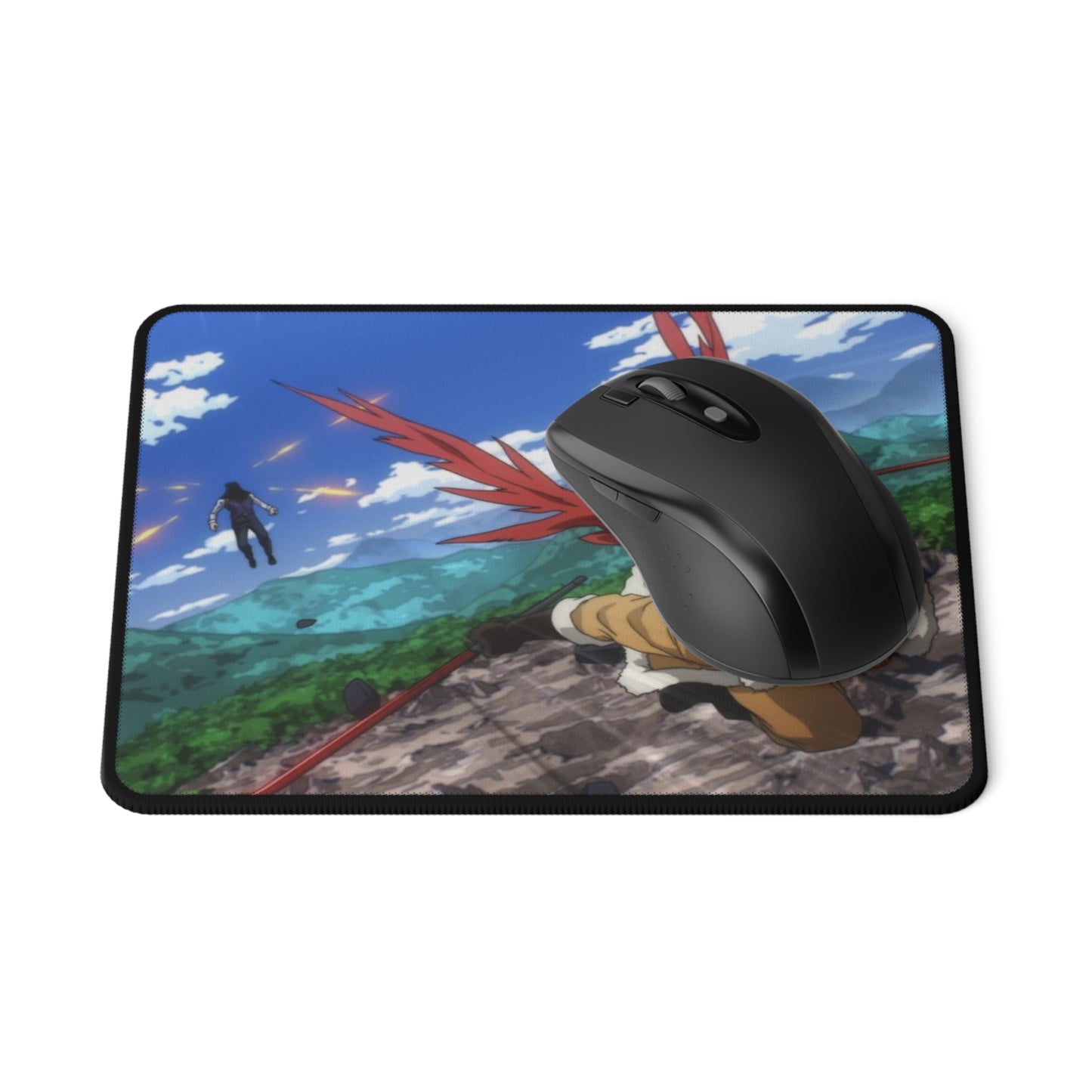 Hawks, Non-Slip Gaming Mouse Pad, My hero academia, my hero, mha, all might, endeavor, deku, bakugo, todoroki