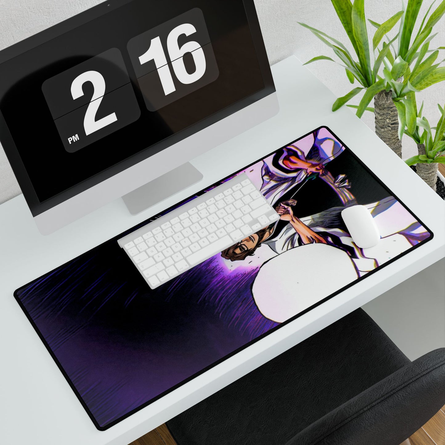 Bleach Anime Desk Mats, Sosuke Aizen Ichigo Kisuke Gin Momo Hogyoku Hollow Tosen Arrancar Soul Manga Shonen, Mouse Pads for Gamers