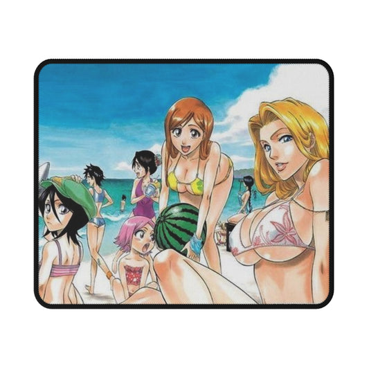 Bleach, Women, Non-Slip Gaming Mouse Pad, anime, manga, shonen, orihime, rangiku, yoruichi, accessories, rukia, waifu, ichigo, unohana