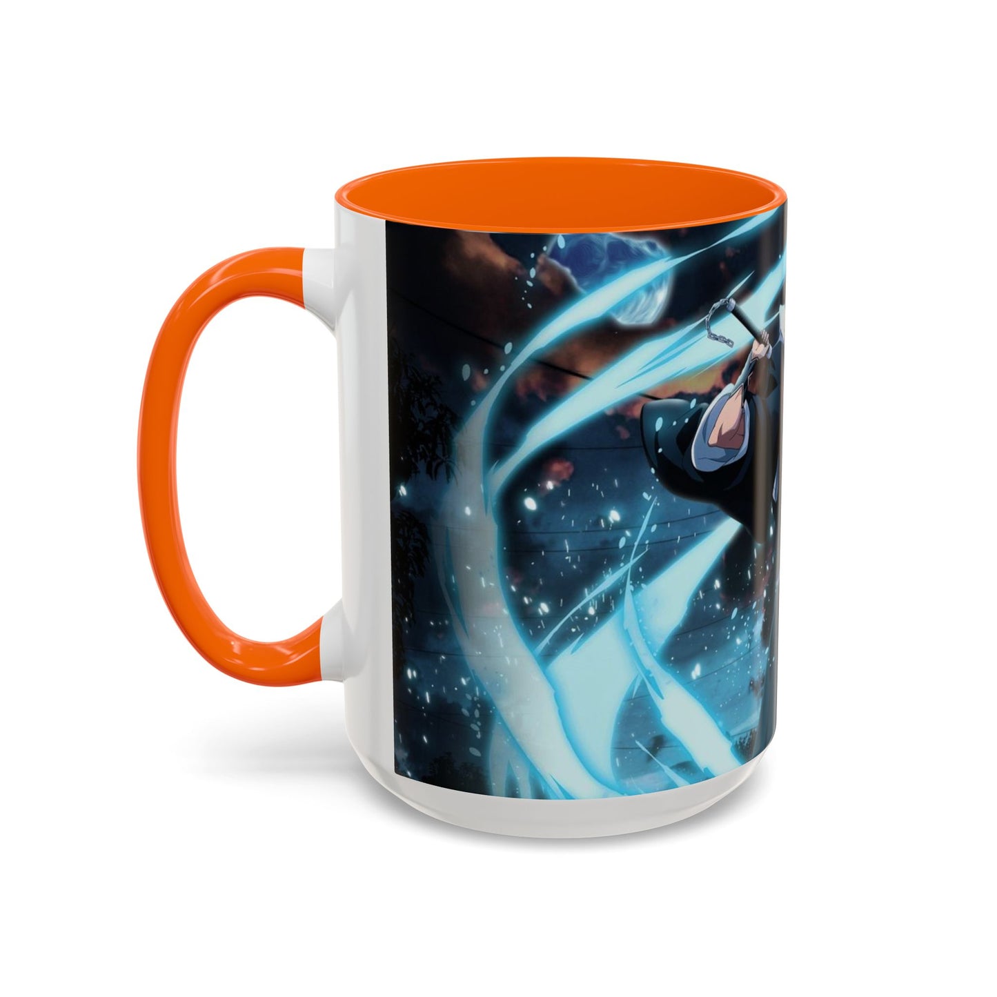 Ichigo, Kurosaki, Accent, Coffee, Mug, (11, 15oz),  Bleach, anime, manga, shonen, soul, reaper, rukia, kuchiki, bankai, kenpachi, yoruichi