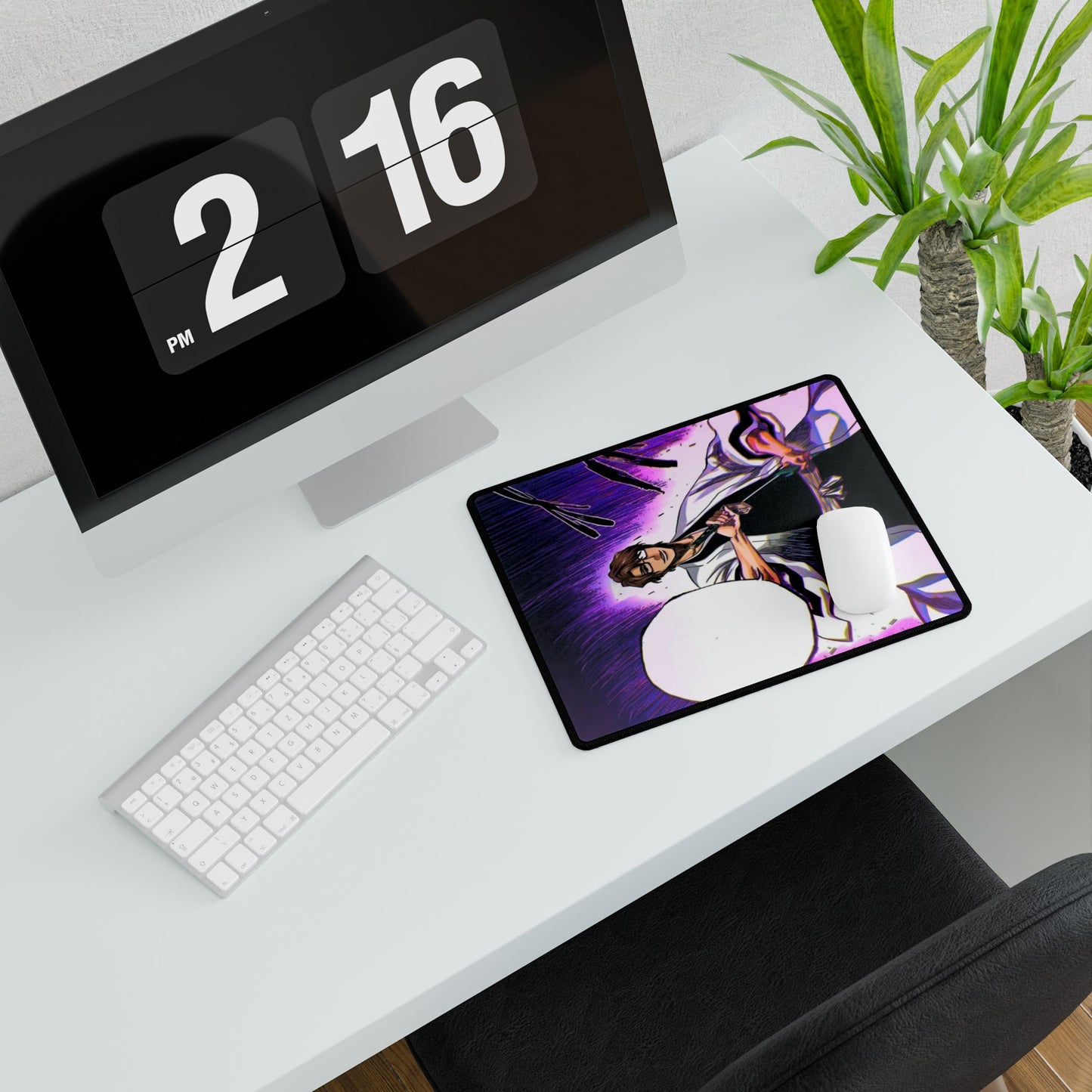 Bleach Anime Desk Mats, Sosuke Aizen Ichigo Kisuke Gin Momo Hogyoku Hollow Tosen Arrancar Soul Manga Shonen, Mouse Pads for Gamers