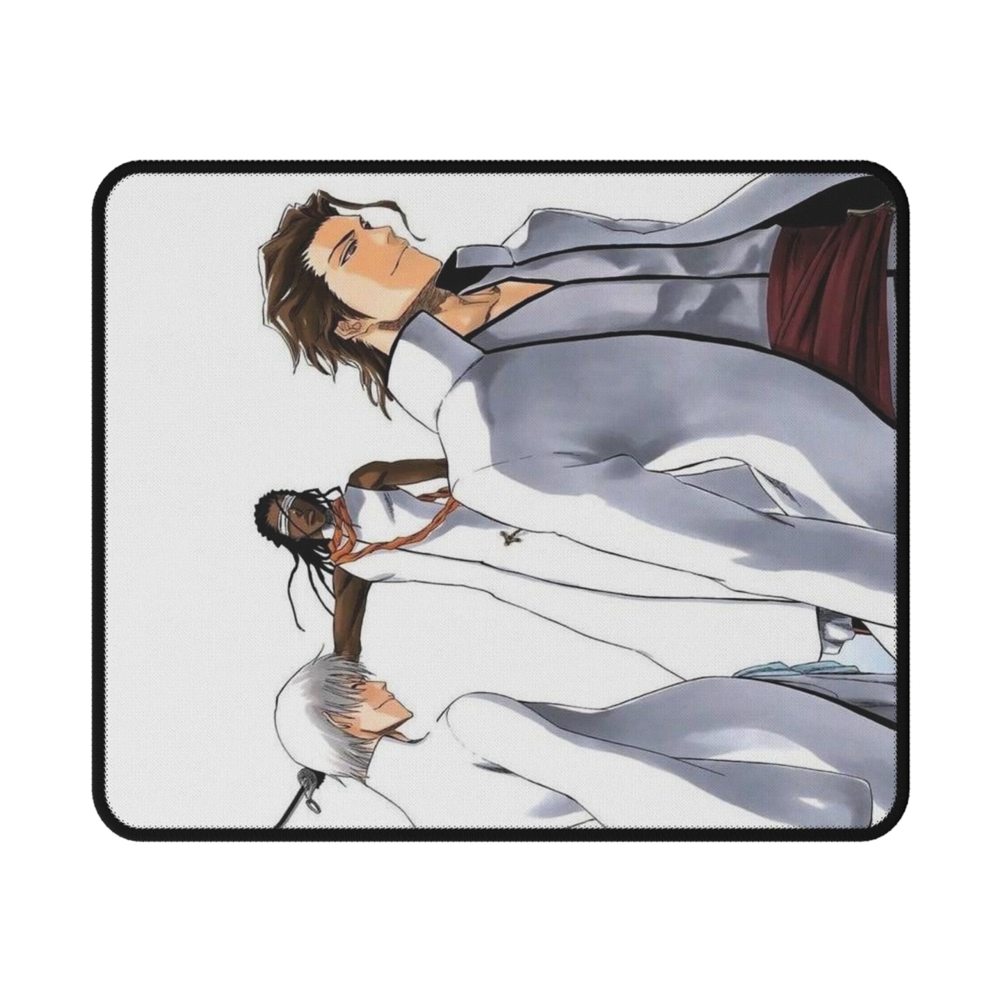 Aizen, Gin, Tosen, Non-Slip Gaming Mouse Pad, Bleach, Anime, shonen, accessories, gift, ichigo, sosuke, big 3, ichimaru, kaname, rukia,