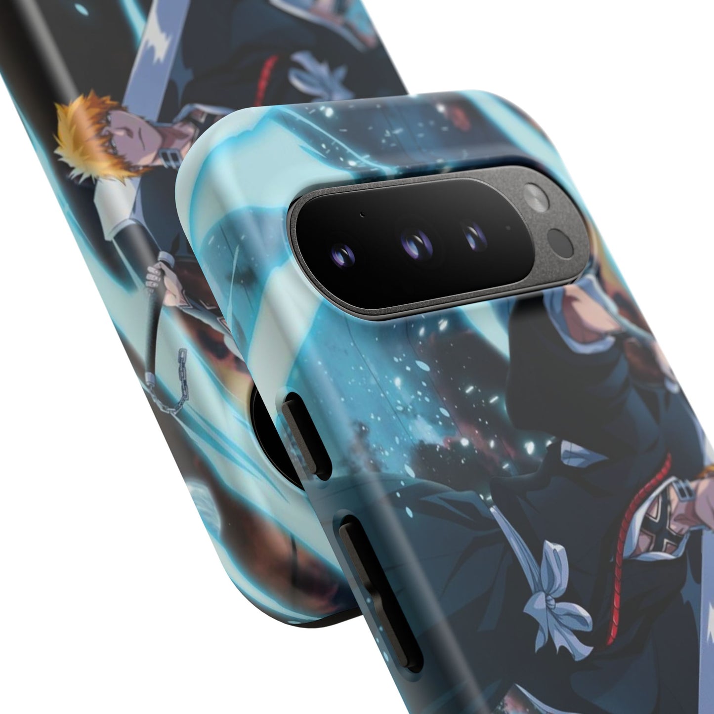 Ichigo, Kurosaki, Tough, Phone, Cases, Bleach, anime, manga, shonen, substitute, soul, reaper, society, rukia, kuchiki, bankai, 
