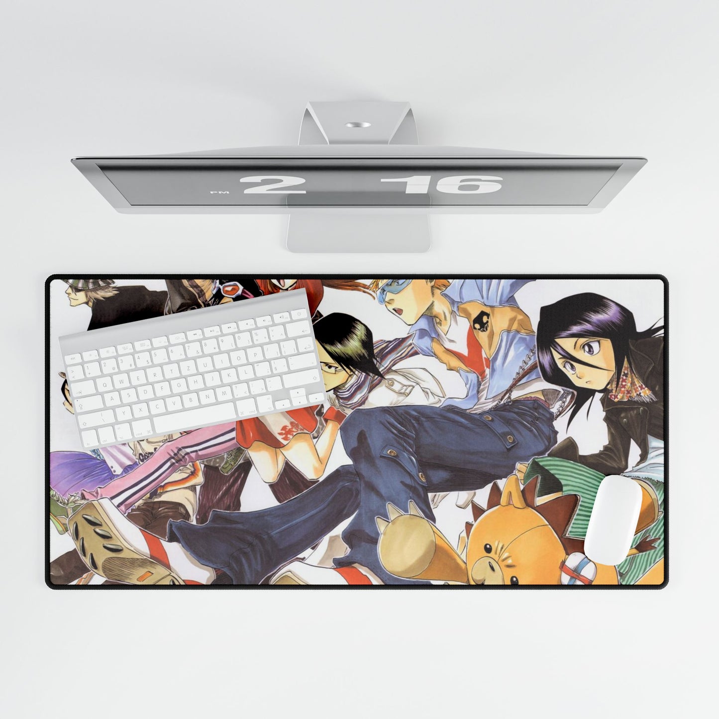 Bleach, Character, Desk Mats, anime, shonen, manga, ichigo, kurosaki, rukia, orihime, inoue, kon, konpachi, accessories