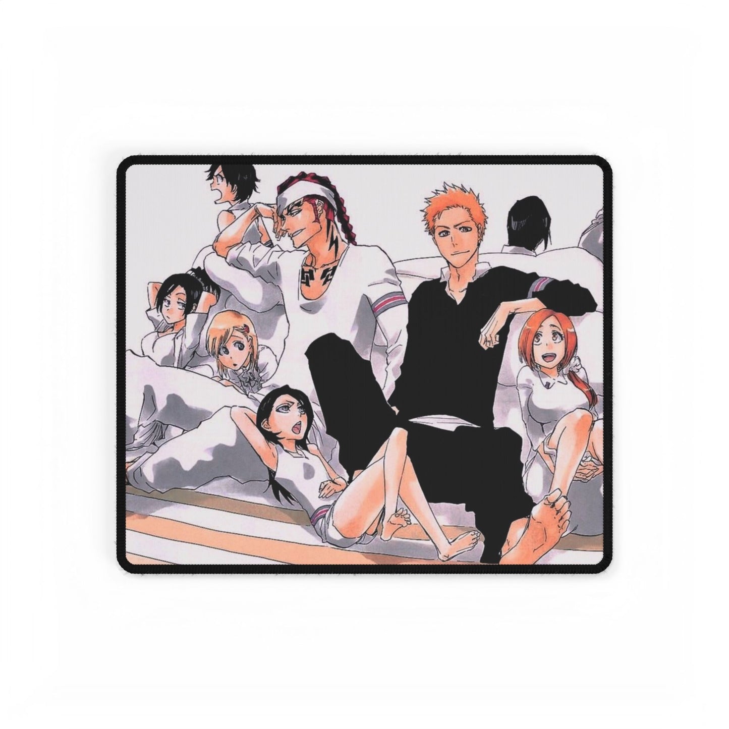 Bleach, characters, Desk Mats, manga, accessories, anime, shonen, accessories, ichigo, chad, rukia, orihime, uryu, renji