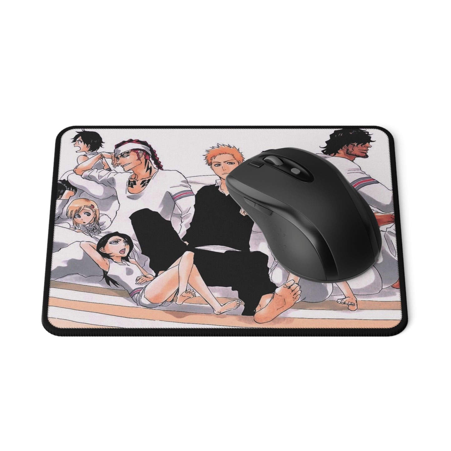 Bleach, characters, Non-Slip Gaming Mouse, manga, anime, shonen, accessories, ichigo, chad, rukia, orihime, uryu, renji