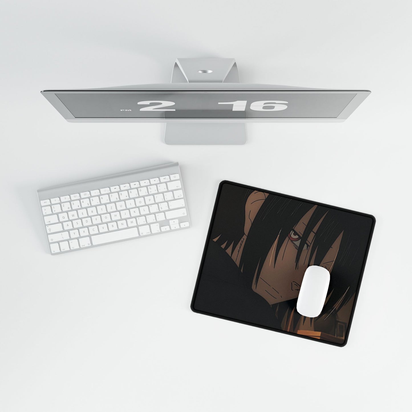Benimaru Shinmon Desk Mat - Fire Force Anime- Unique Art Design - Extended Size Gaming Mat - Manga Fan Gift Desk Accessories