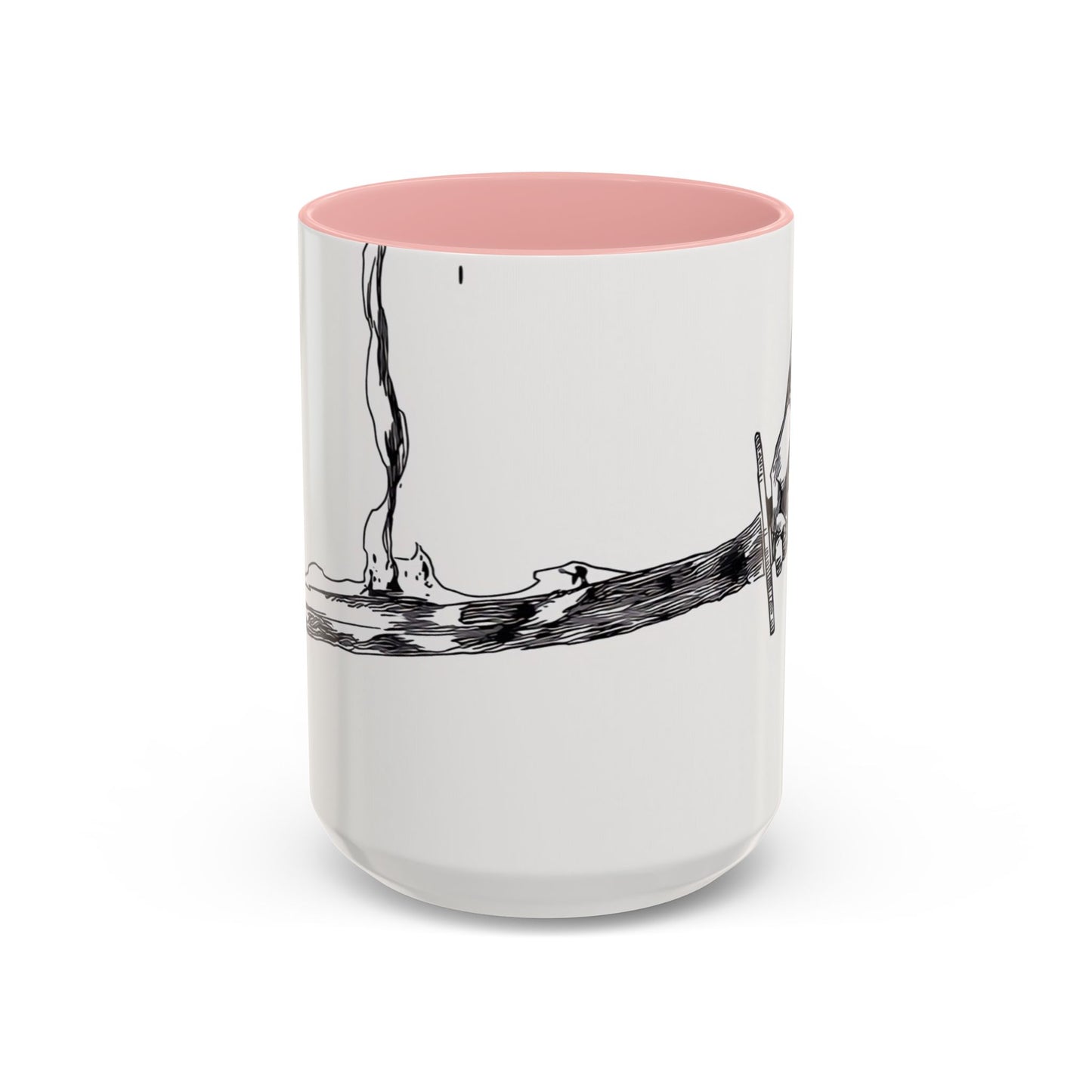 Bankai, Accent, Coffee, Mug, (11, 15oz), bleach, yamamoto, old man, head captain, fire, sword, katana, anime, shonen, manga, 