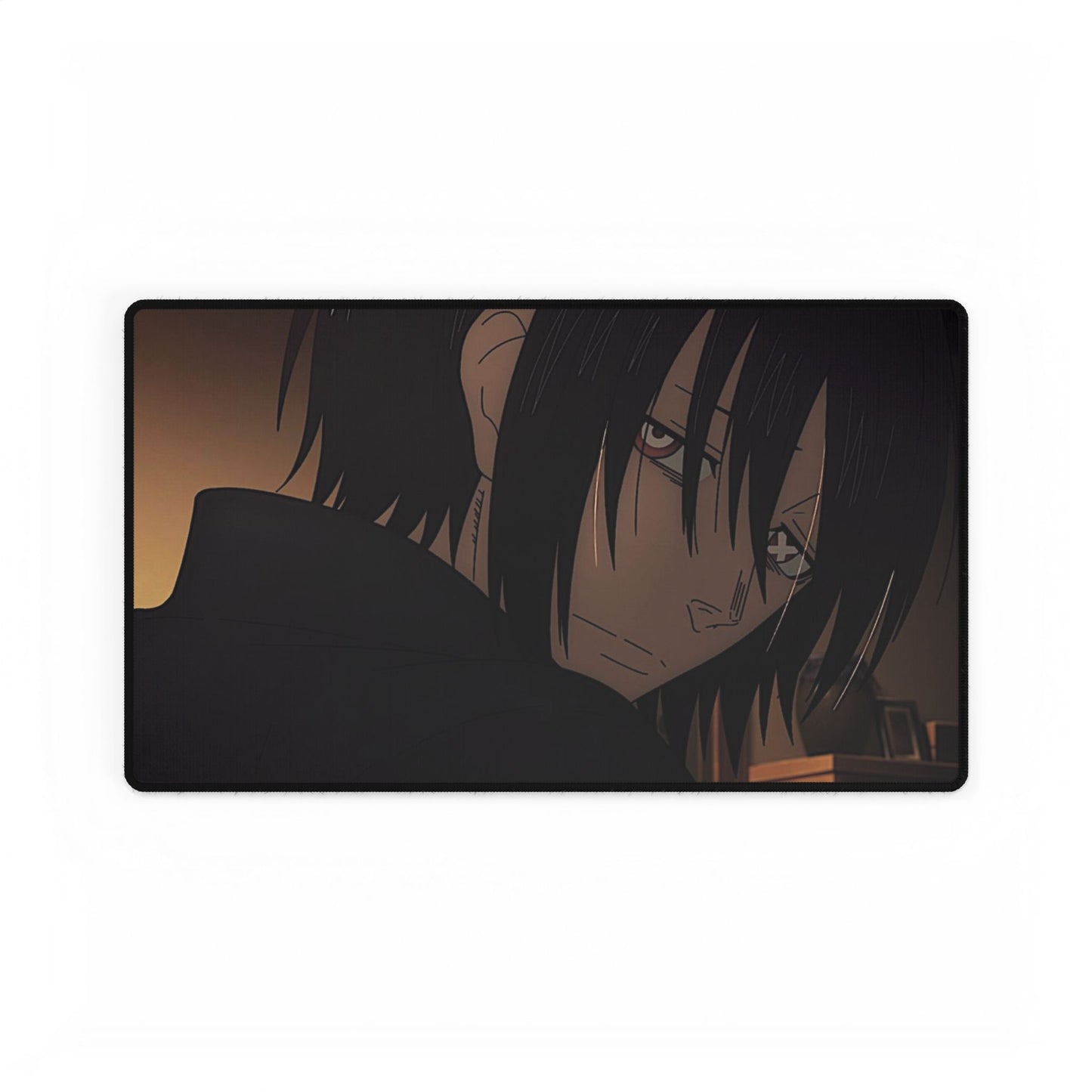 Benimaru Shinmon Desk Mat - Fire Force Anime- Unique Art Design - Extended Size Gaming Mat - Manga Fan Gift Desk Accessories