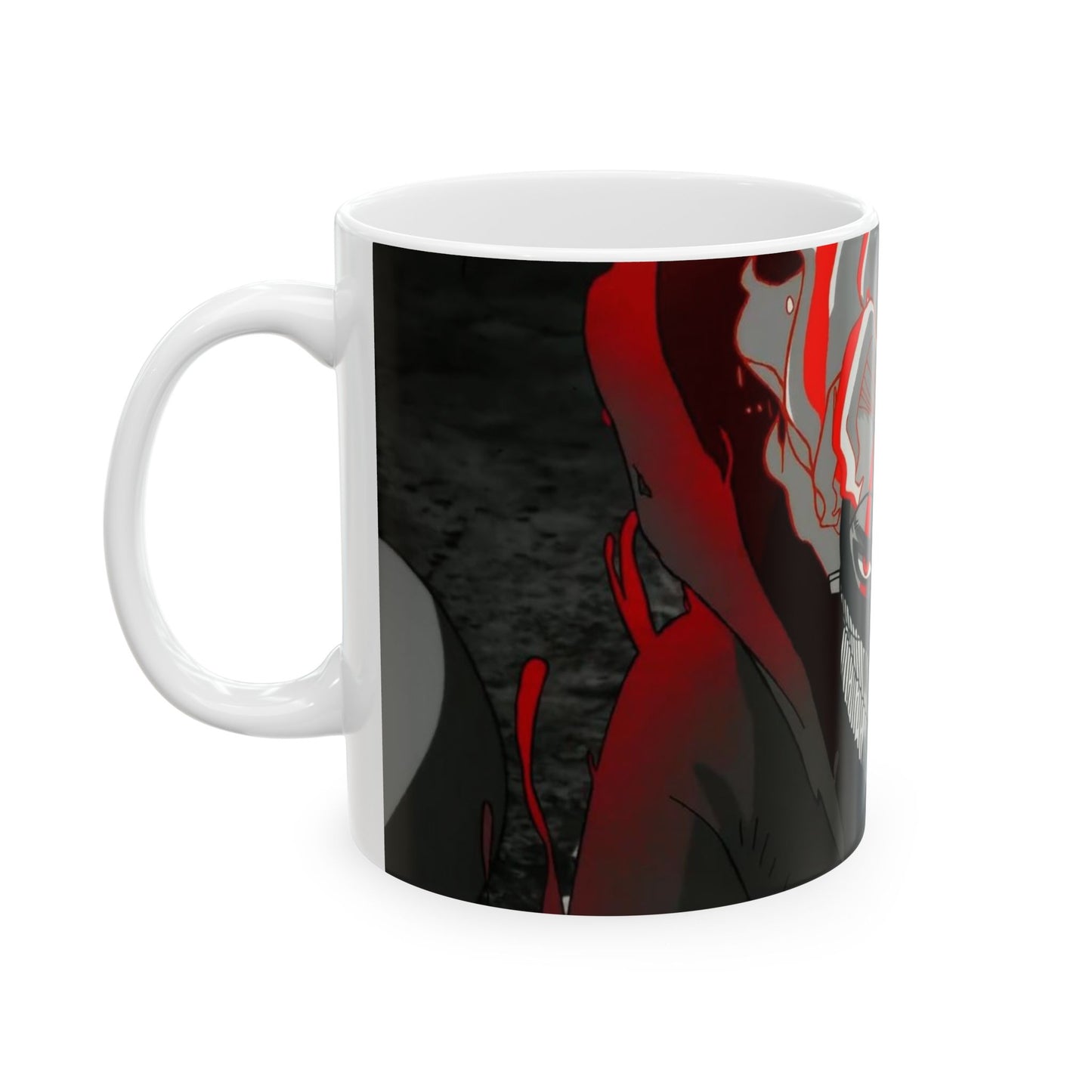 Turbo, Okarun, Ceramic Mug, (11oz, 15oz), dandadan, anime, shonen, manga, Ken, Takakura, Granny, Seiko, Momo, Ayase, 