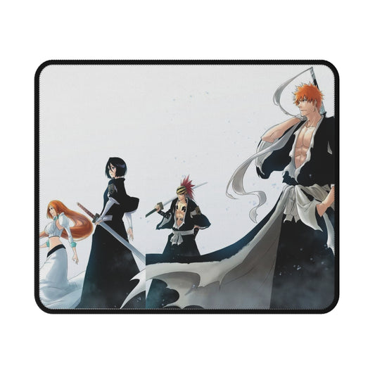 Ichihime, Renruki, Non-Slip Gaming Mouse Pad, ichigo, renji, rukia, orihime, bleach, anime shonen, accessories, gift, merch, aizen