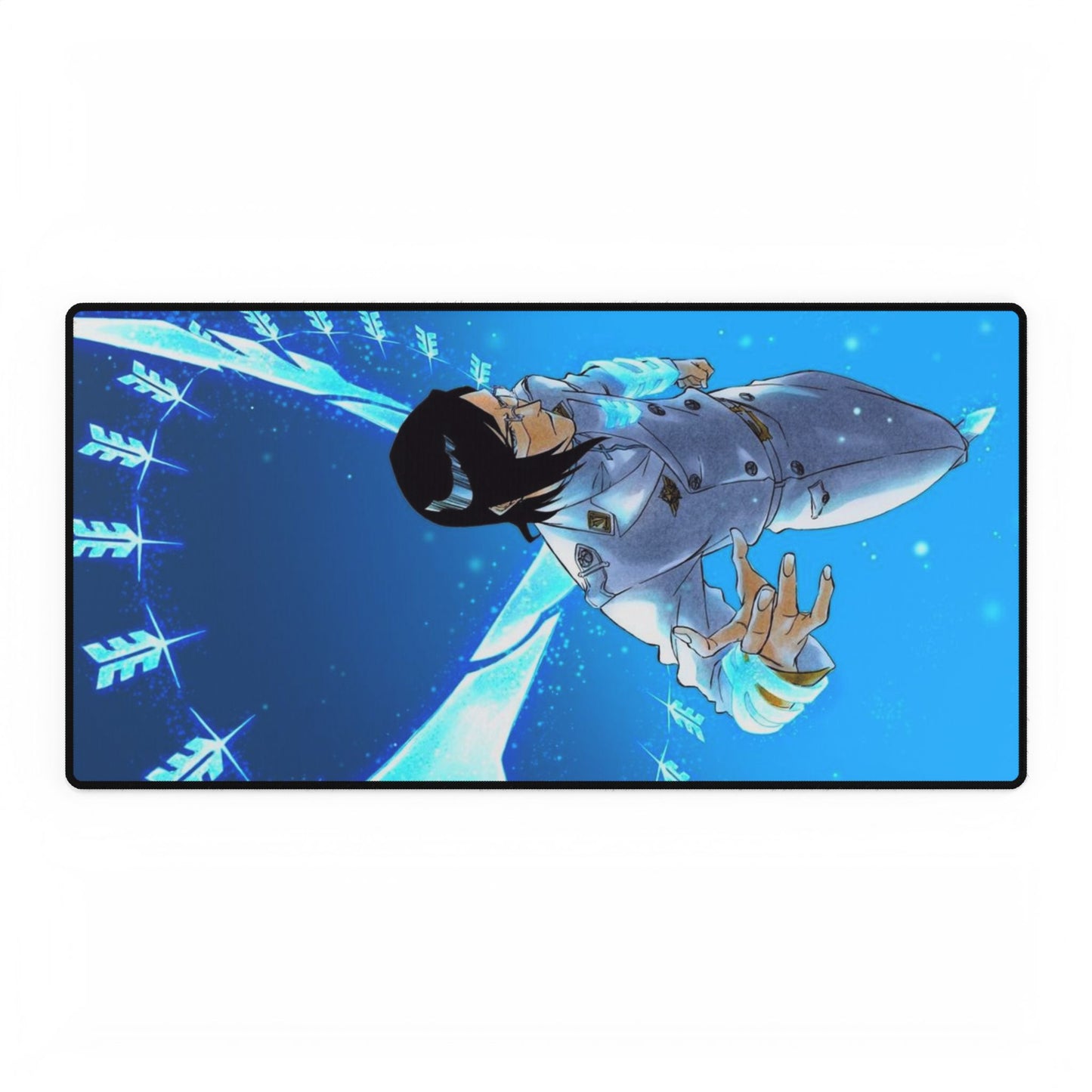 Bleach Desk Mats - Anime Manga Uryu Ishida Gift for Christmas, Shritft Quincy Sternwritter Ichigo Kurosaki Almighty Ywach, Mouse Pad, Gaming