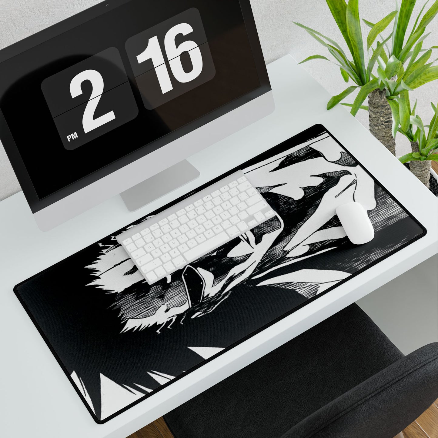 Bleach Desk Mats for Anime Fans - Kenpachi Zaraki, Ichigo Kurosaki, Orihime - Shonen Manga Accessories, Unique Office Decor, Gift for Anime