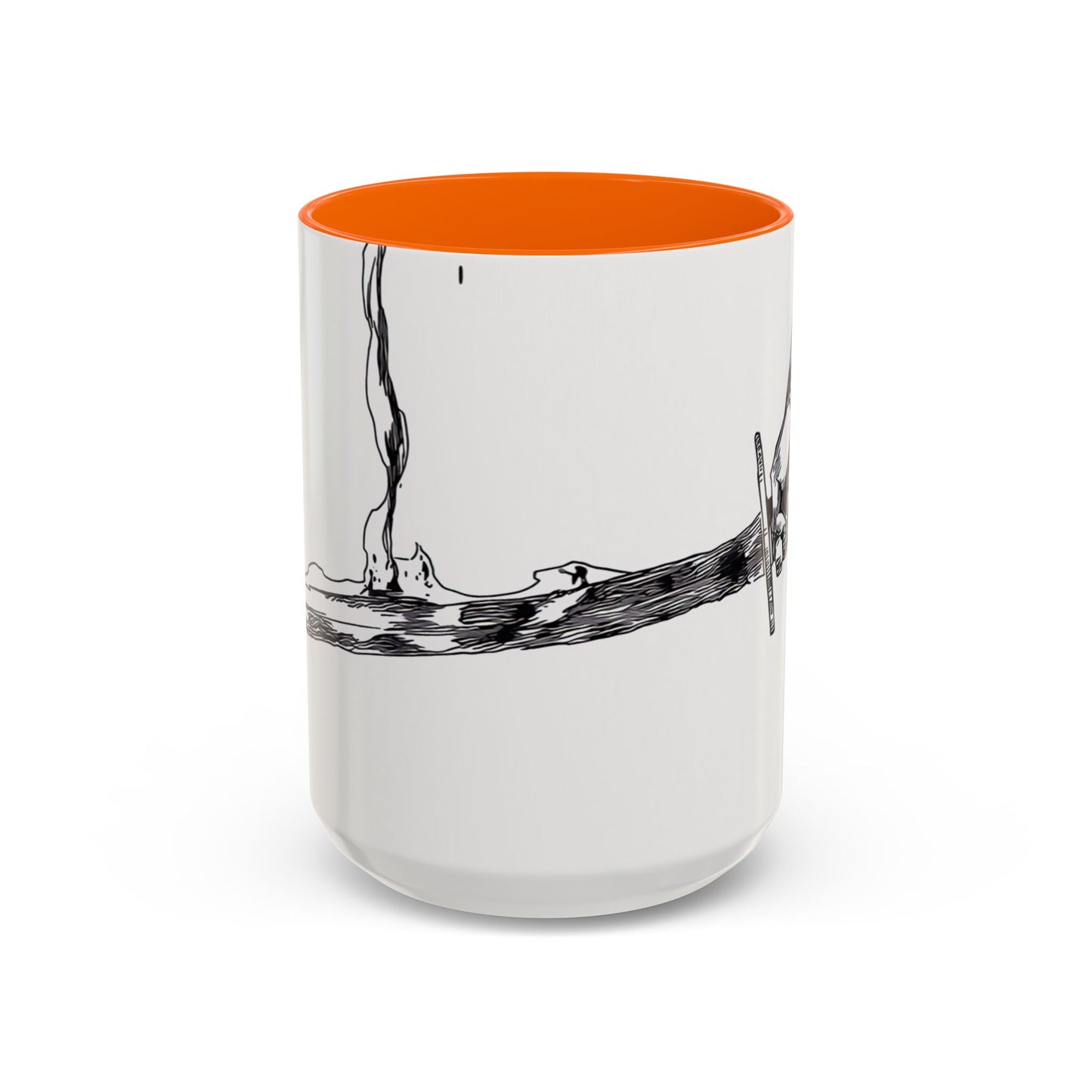 Bankai, Accent, Coffee, Mug, (11, 15oz), bleach, yamamoto, old man, head captain, fire, sword, katana, anime, shonen, manga, 