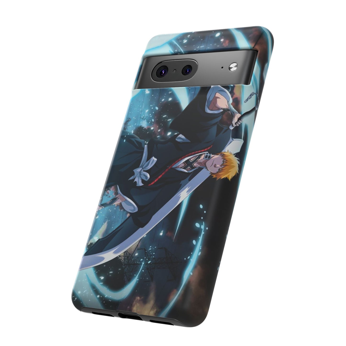 Ichigo, Kurosaki, Tough, Phone, Cases, Bleach, anime, manga, shonen, substitute, soul, reaper, society, rukia, kuchiki, bankai, 