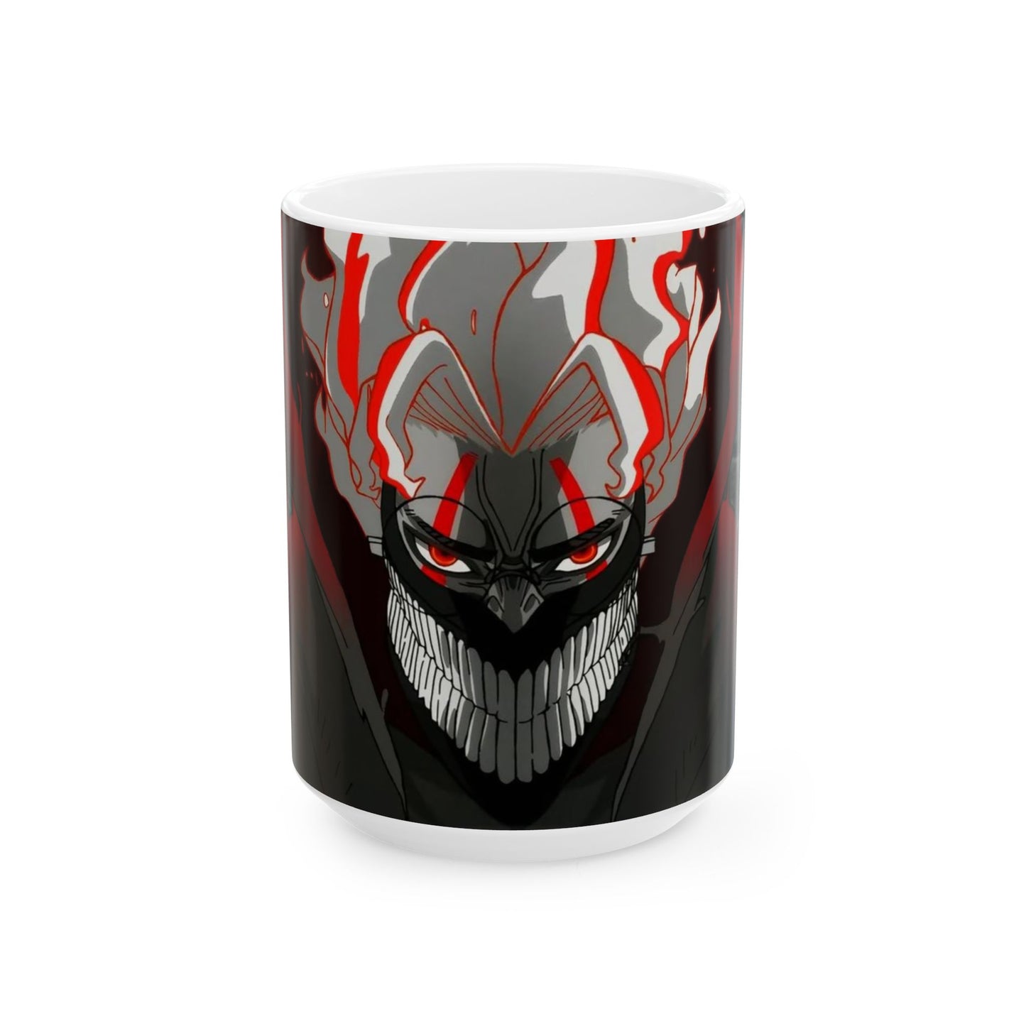 Turbo, Okarun, Ceramic Mug, (11oz, 15oz), dandadan, anime, shonen, manga, Ken, Takakura, Granny, Seiko, Momo, Ayase, 