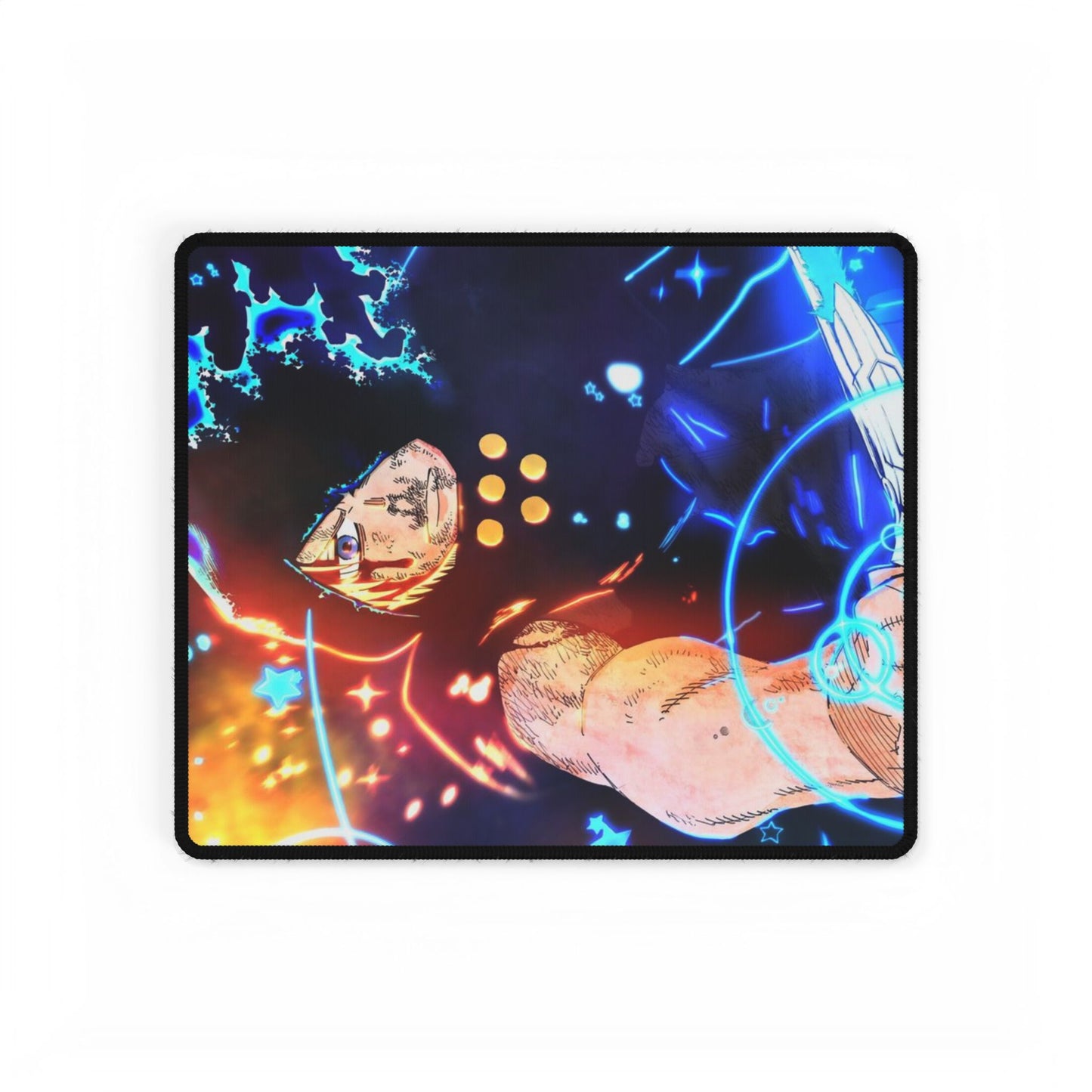 Arthur Boyle Desk Mat - Fire Force Anime Keyboard Pad, Knight King Gaming Mat, Manga Desk Accessory, Otaku Gift