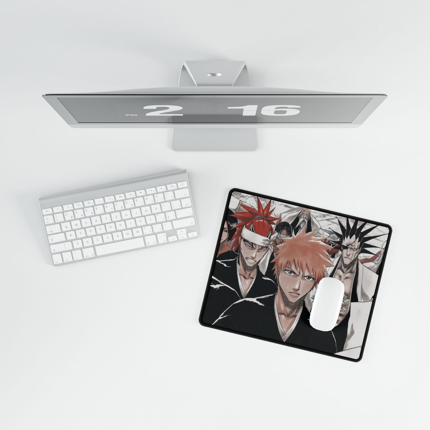 Bleach, Desk Mats, Anime, shonen, literally me, big 3, ichigo, toshiro, biyakuya, kenpachi, renji, accessories, gifts, merch