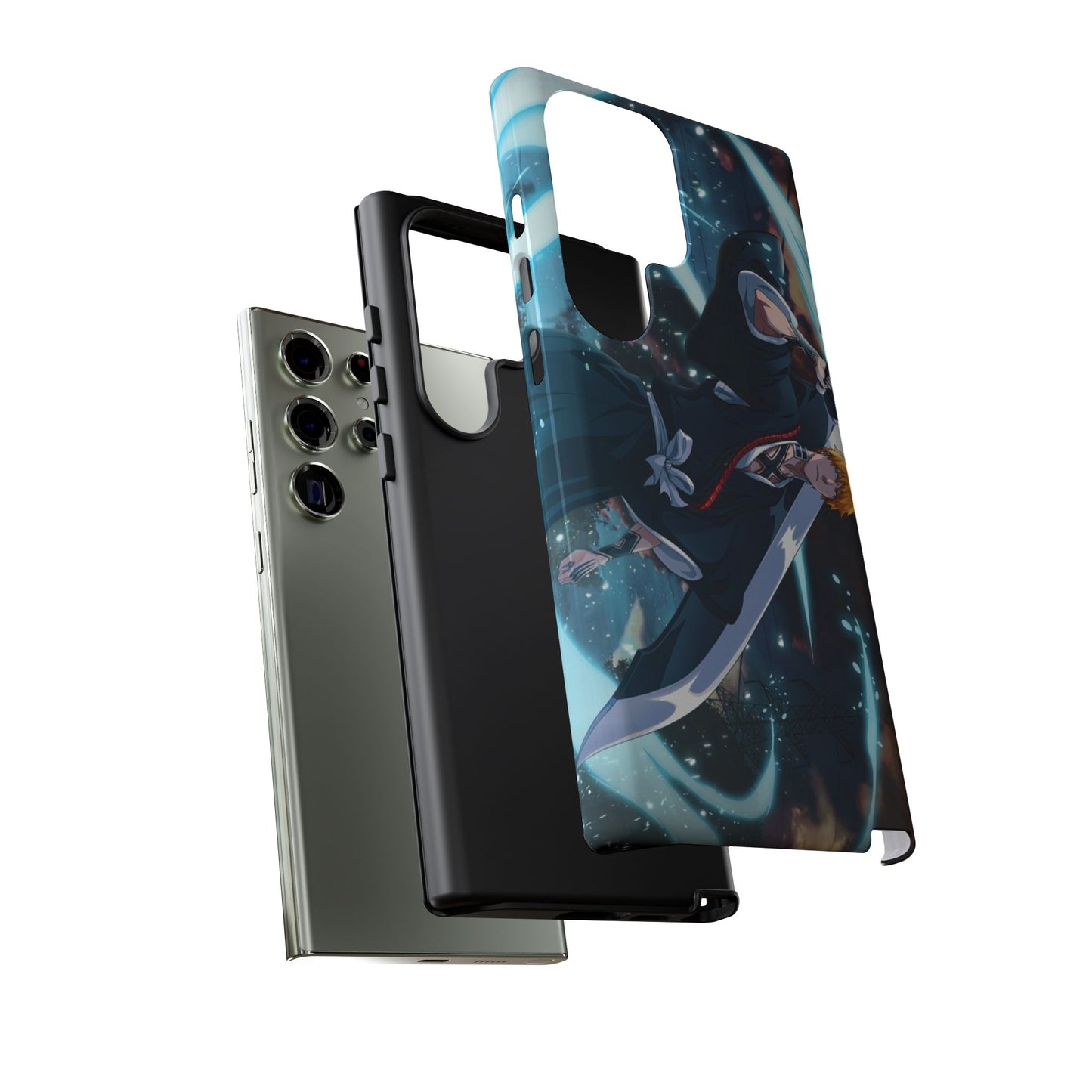 Ichigo, Kurosaki, Tough, Phone, Cases, Bleach, anime, manga, shonen, substitute, soul, reaper, society, rukia, kuchiki, bankai, 