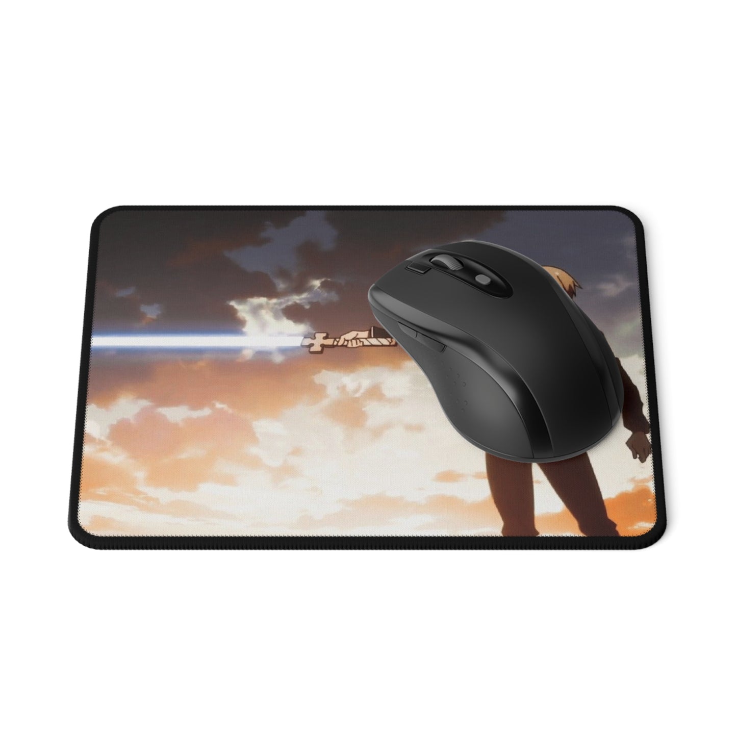 Arthur Boyle Gaming Mouse Pad - Fire Force Non-Slip Mat, Knight King Desk Accessory, Anime Gift, Excalibur User
