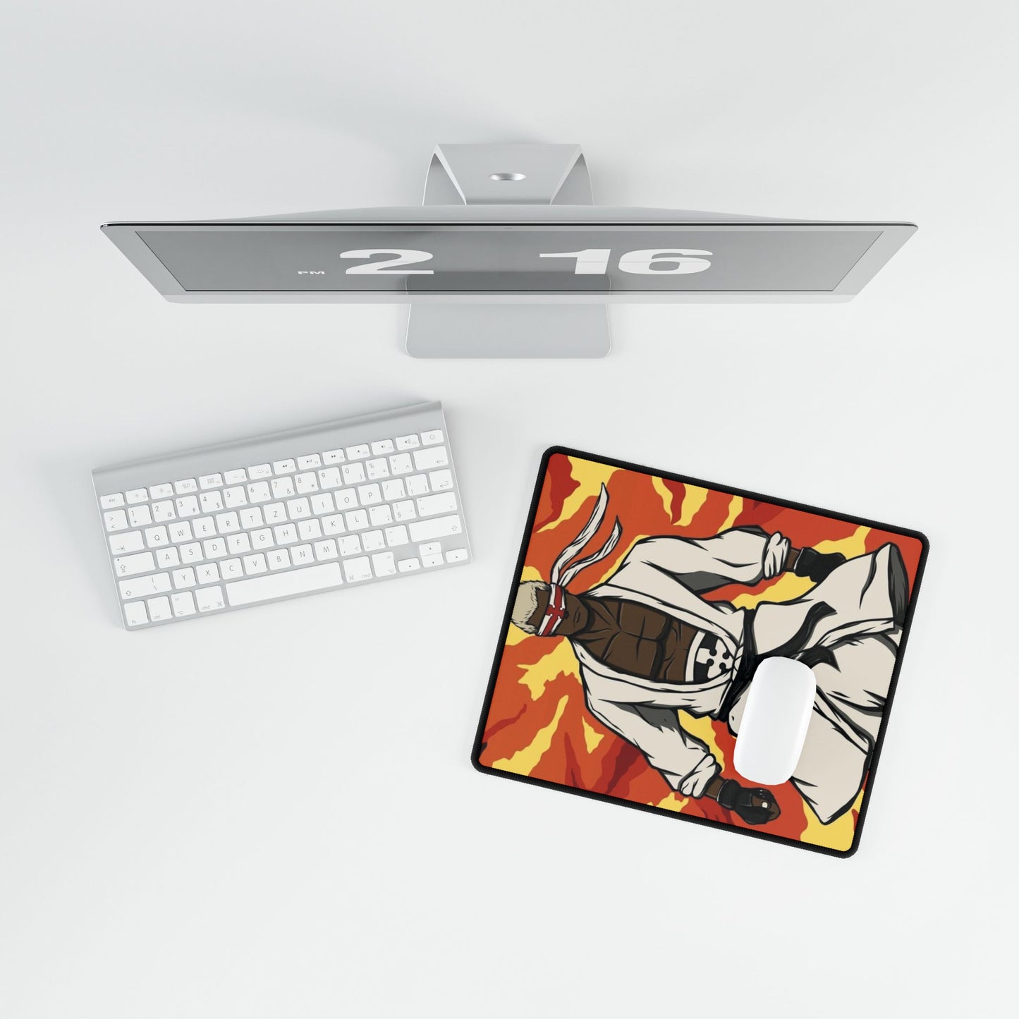 Charon Desk Mat - Fire Force Anime Keyboard Pad, Guardian of the Oasis Desk Mat, Manga Gaming Accessory, Otaku Gift