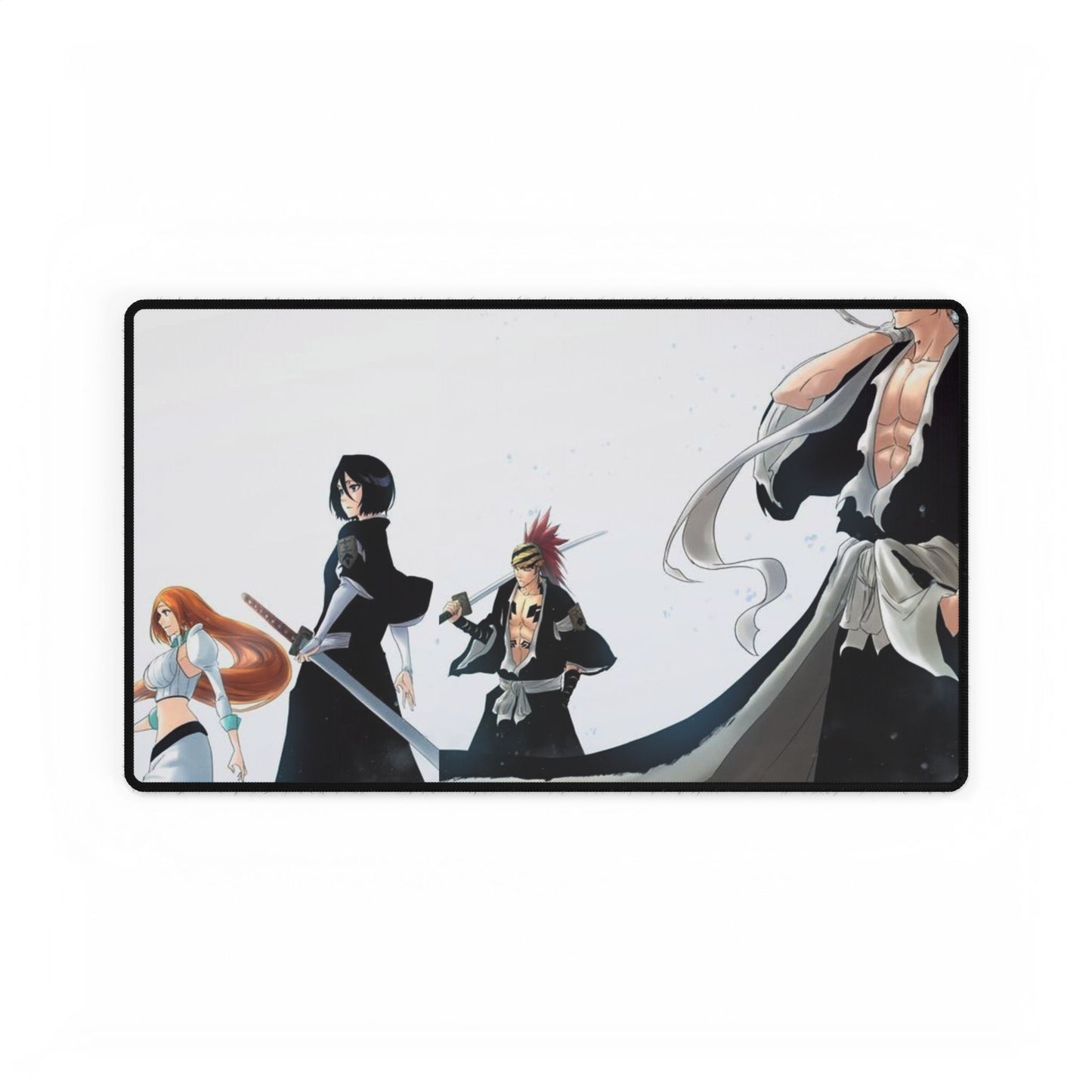 Renruki, Ichihime, Desk Mats ichigo, renji, rukia, orihime, bleach, anime shonen, accessories, gift, merch, aizen