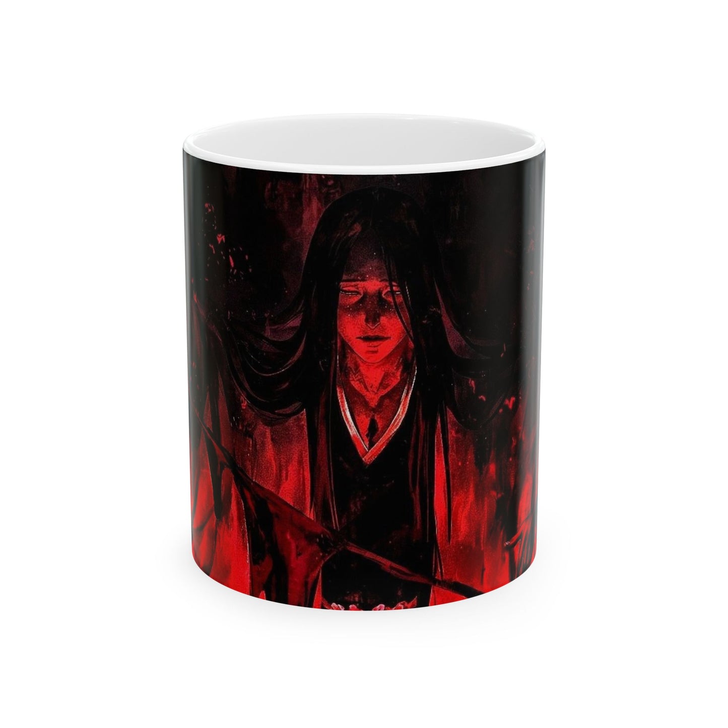 Unohana, Bleach, Ceramic Mug, (11oz, 15oz), Retsu, Kenpachi, Yachiru, bleach, anime, tybw, thousand, year, blood, war, rukia, ichigo,