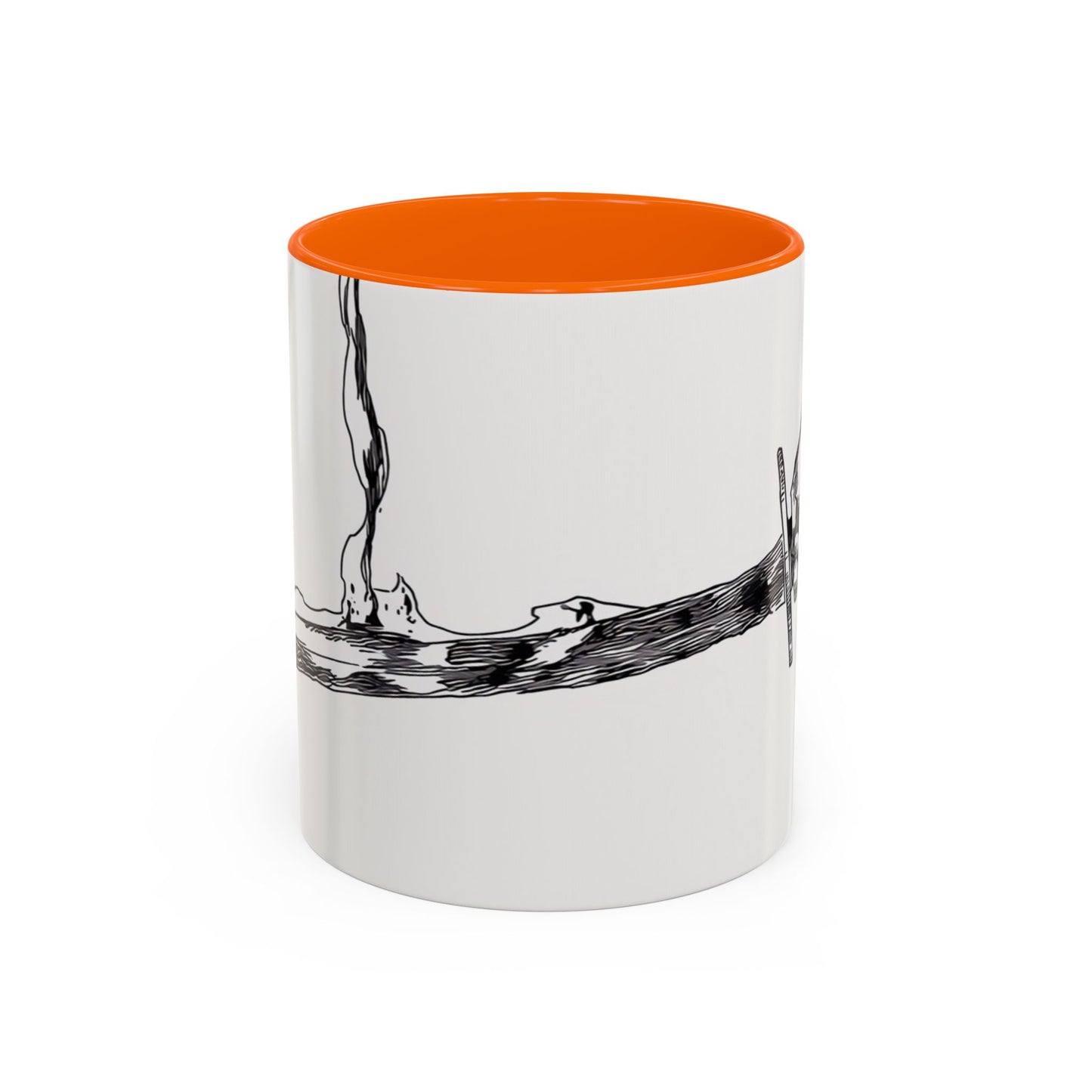 Bankai, Accent, Coffee, Mug, (11, 15oz), bleach, yamamoto, old man, head captain, fire, sword, katana, anime, shonen, manga, 