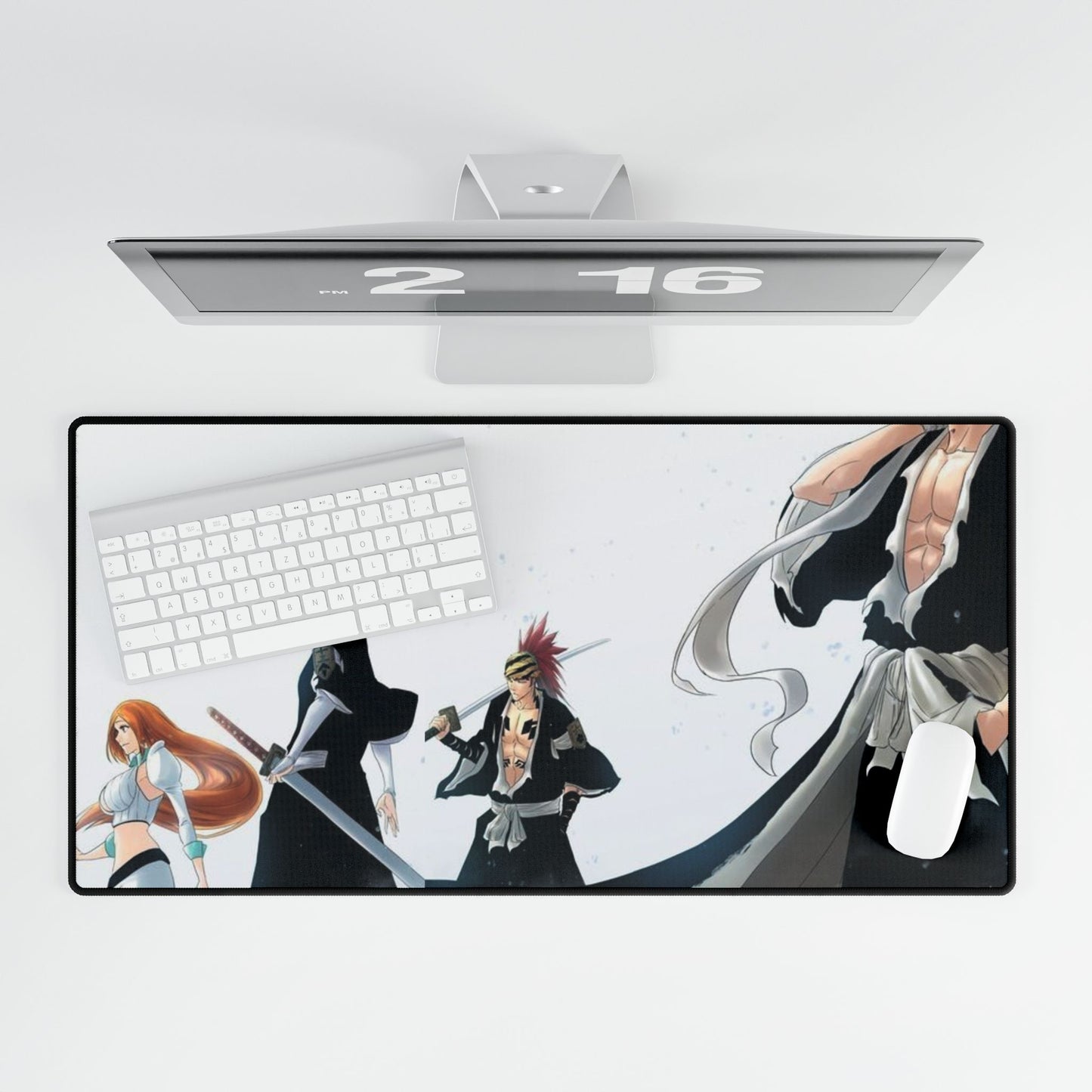 Renruki, Ichihime, Desk Mats ichigo, renji, rukia, orihime, bleach, anime shonen, accessories, gift, merch, aizen