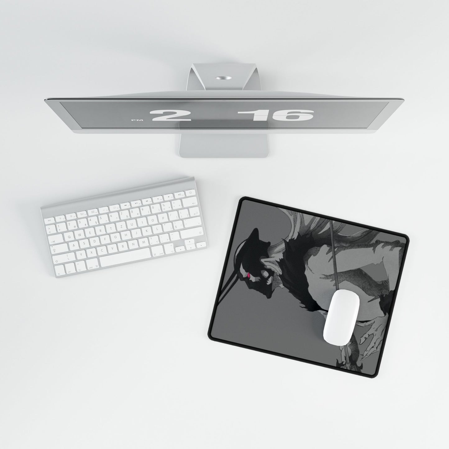 Anime Desk Mats, Bleach Inspired White Zangetsu Orihime Hollow Ulquirra Cifer Aizen Espada Arrancar, Manga Mouse Pads, Anime Gifts, Japanese
