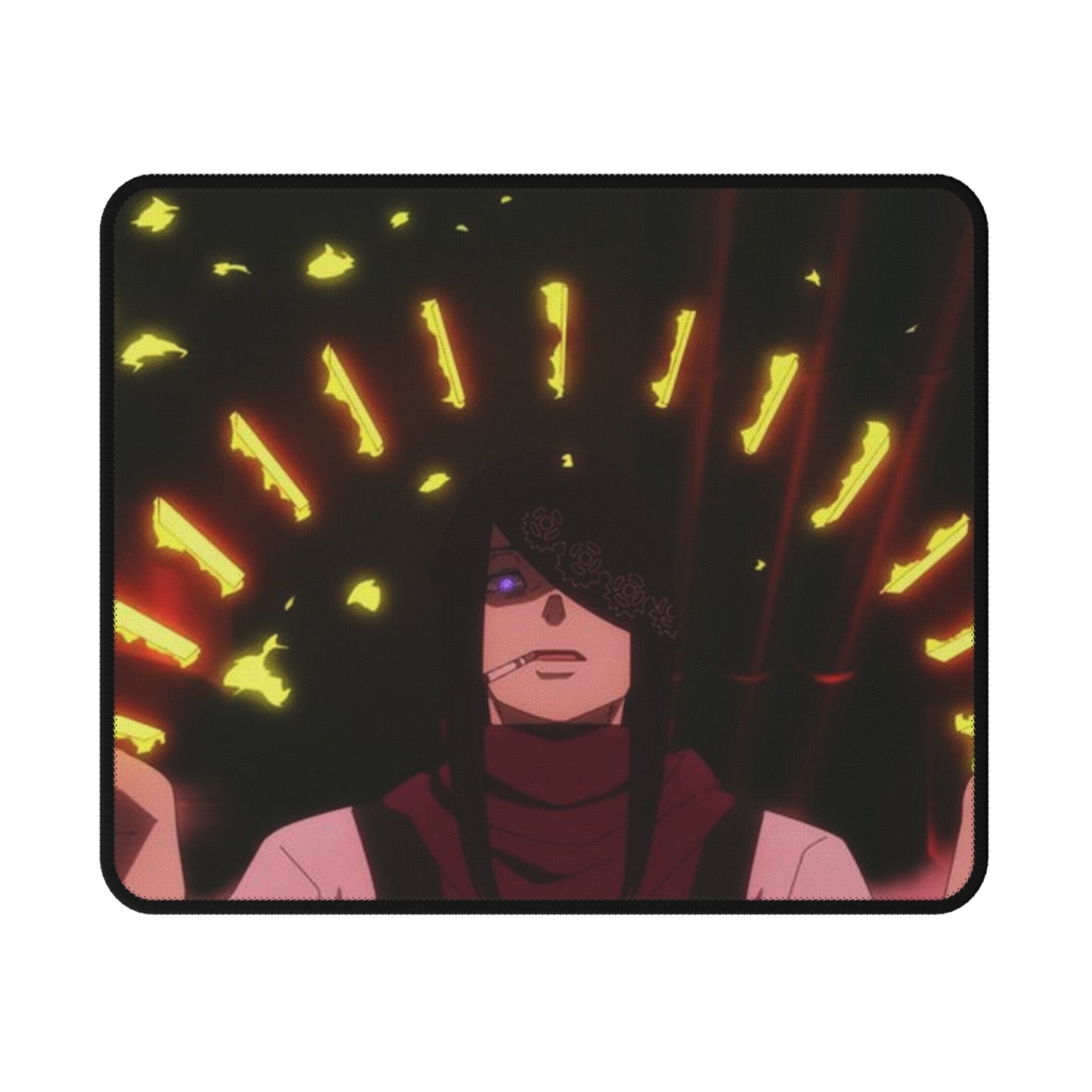 Fire Force, Joker, Gaming, Non-Slip Gaming Mouse Pad, Anime Mat, Manga Desk Accessory, Otaku Gift, Pyrokinetic Illusionist