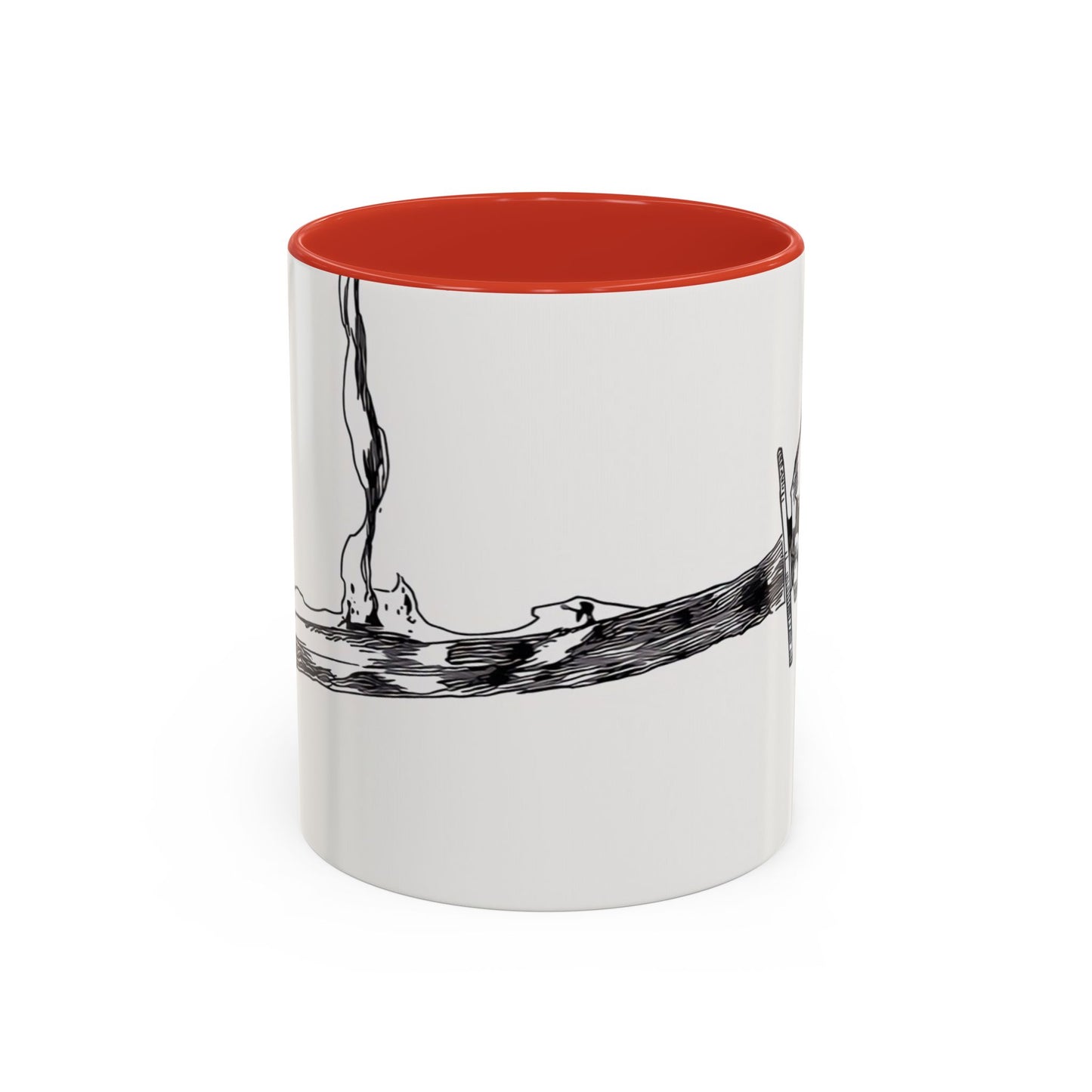 Bankai, Accent, Coffee, Mug, (11, 15oz), bleach, yamamoto, old man, head captain, fire, sword, katana, anime, shonen, manga, 