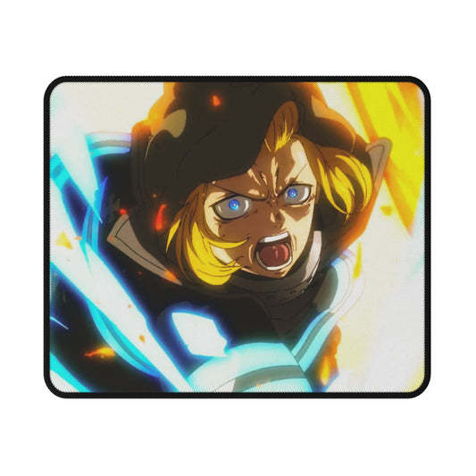 Arthur Boyle Gaming Mouse Pad - Fire Force Non-Slip Mat, Knight King Desk Accessory, Anime Gaming Pad, Otaku Gift