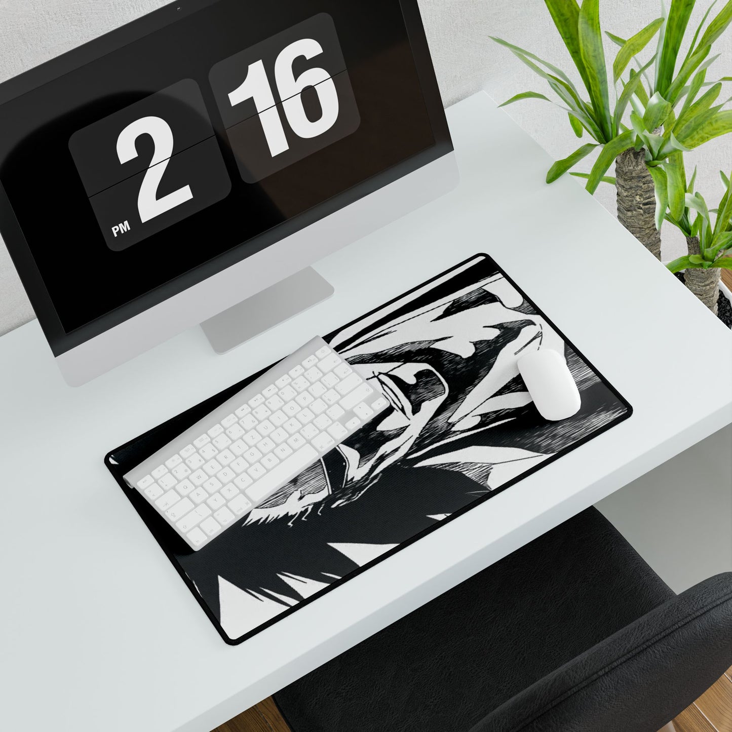 Bleach Desk Mats for Anime Fans - Kenpachi Zaraki, Ichigo Kurosaki, Orihime - Shonen Manga Accessories, Unique Office Decor, Gift for Anime