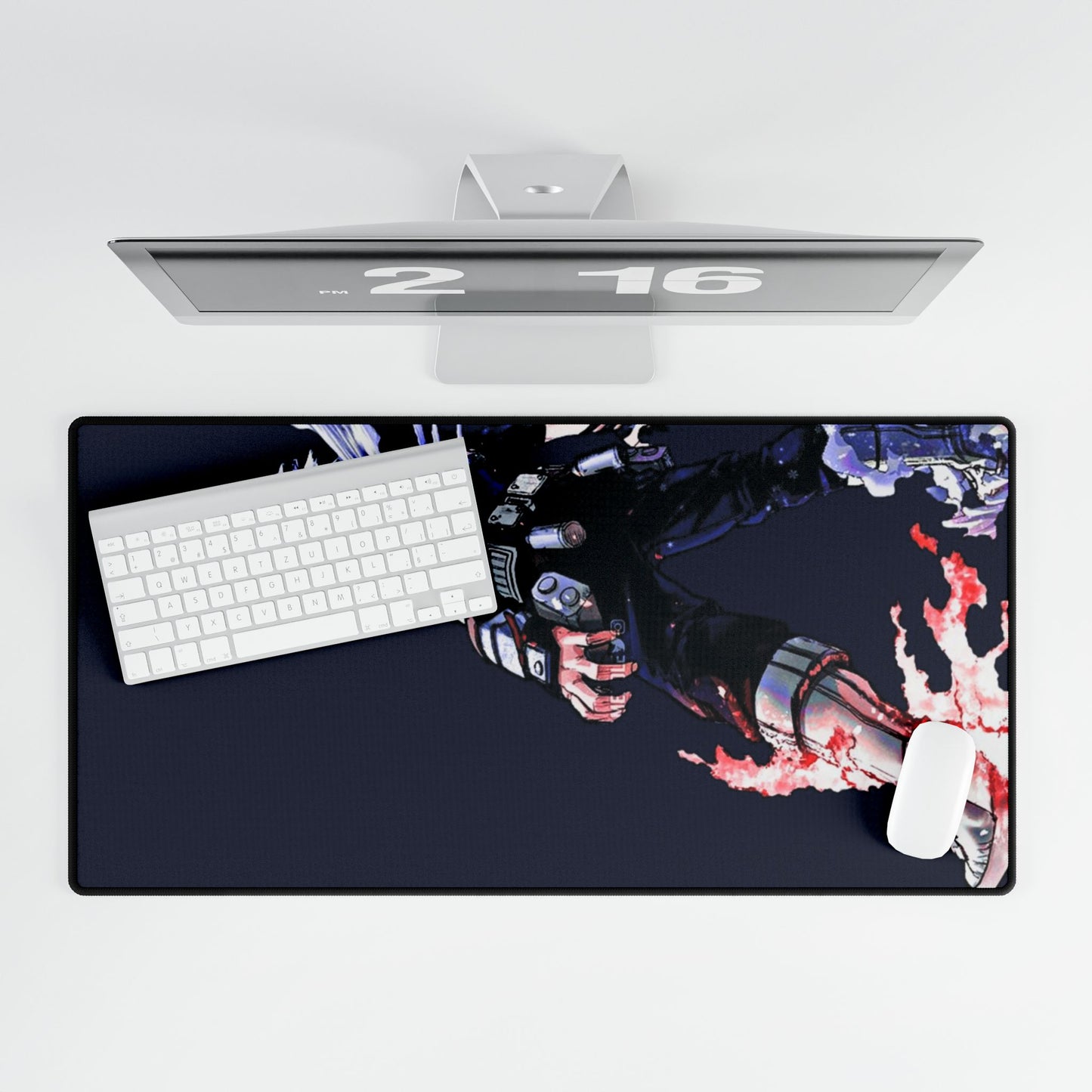 Desk Mats, Shoto Todoroki, Todoroki, Shoto, ICYHOT, icy hot, my hero academia, mha, zuko