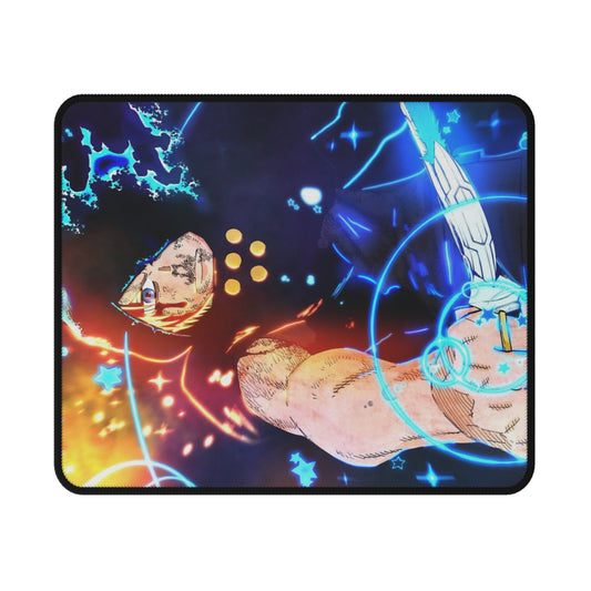 Arthur Boyle Gaming Mouse Pad - Fire Force Non-Slip Mat, Anime Knight King Desk Pad, Manga Gaming Accessory, Otaku Gift
