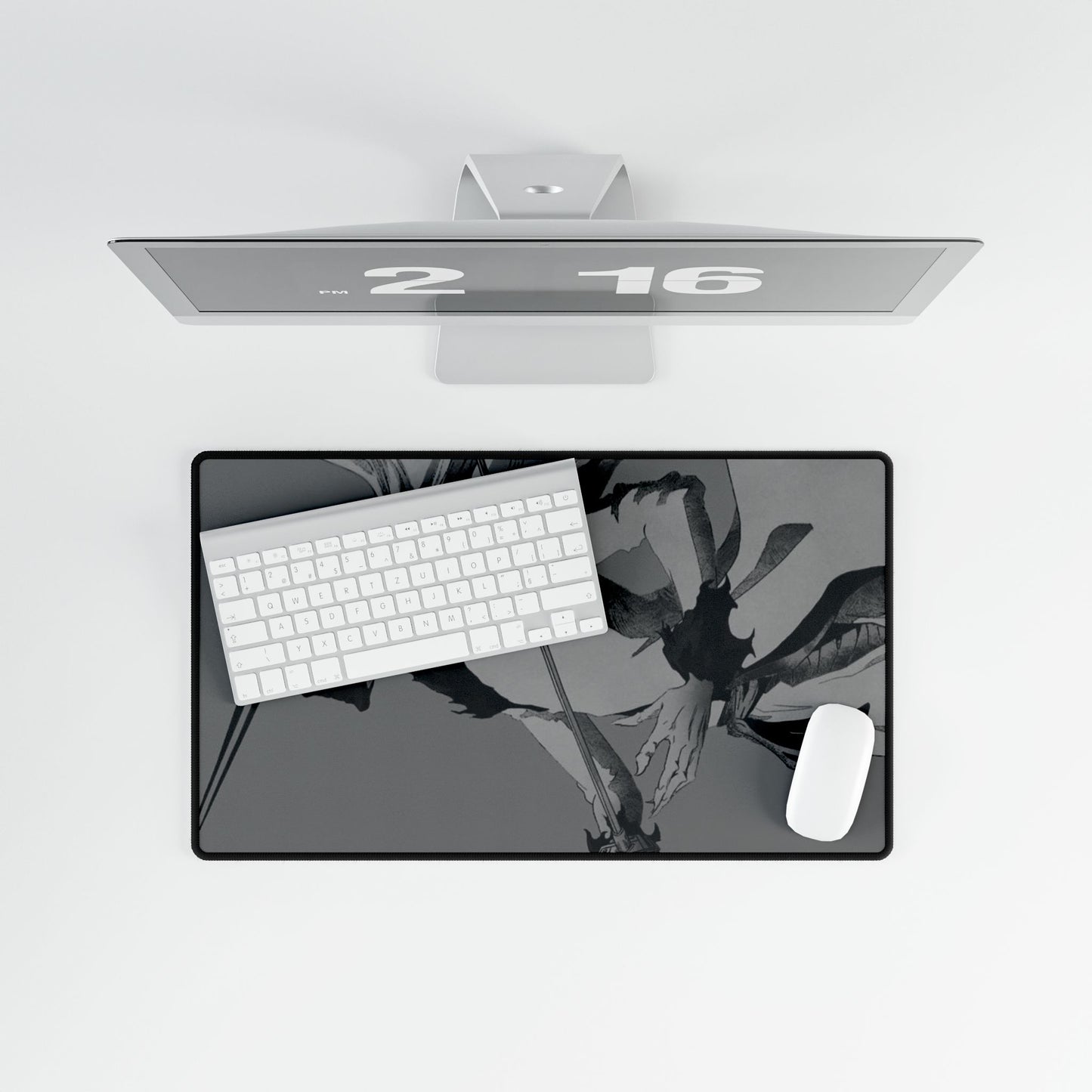 Anime Desk Mats, Bleach Inspired White Zangetsu Orihime Hollow Ulquirra Cifer Aizen Espada Arrancar, Manga Mouse Pads, Anime Gifts, Japanese