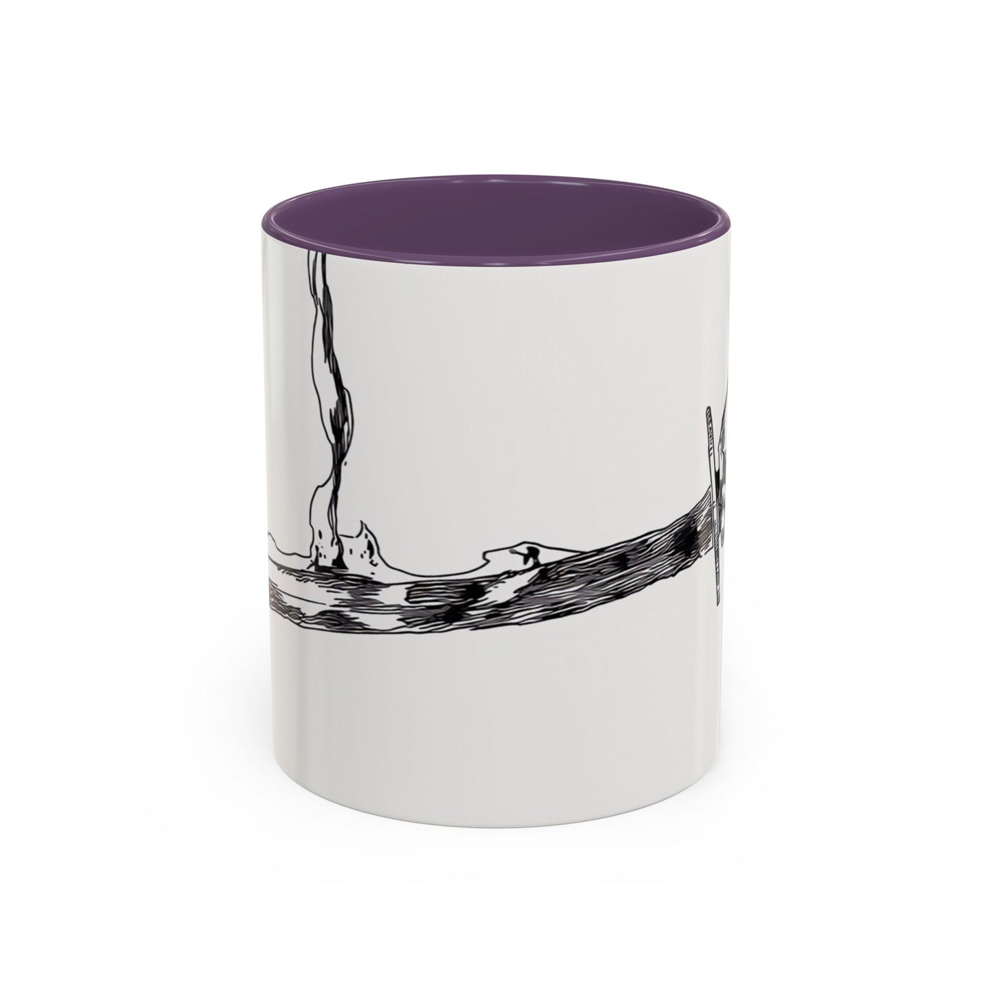 Bankai, Accent, Coffee, Mug, (11, 15oz), bleach, yamamoto, old man, head captain, fire, sword, katana, anime, shonen, manga, 