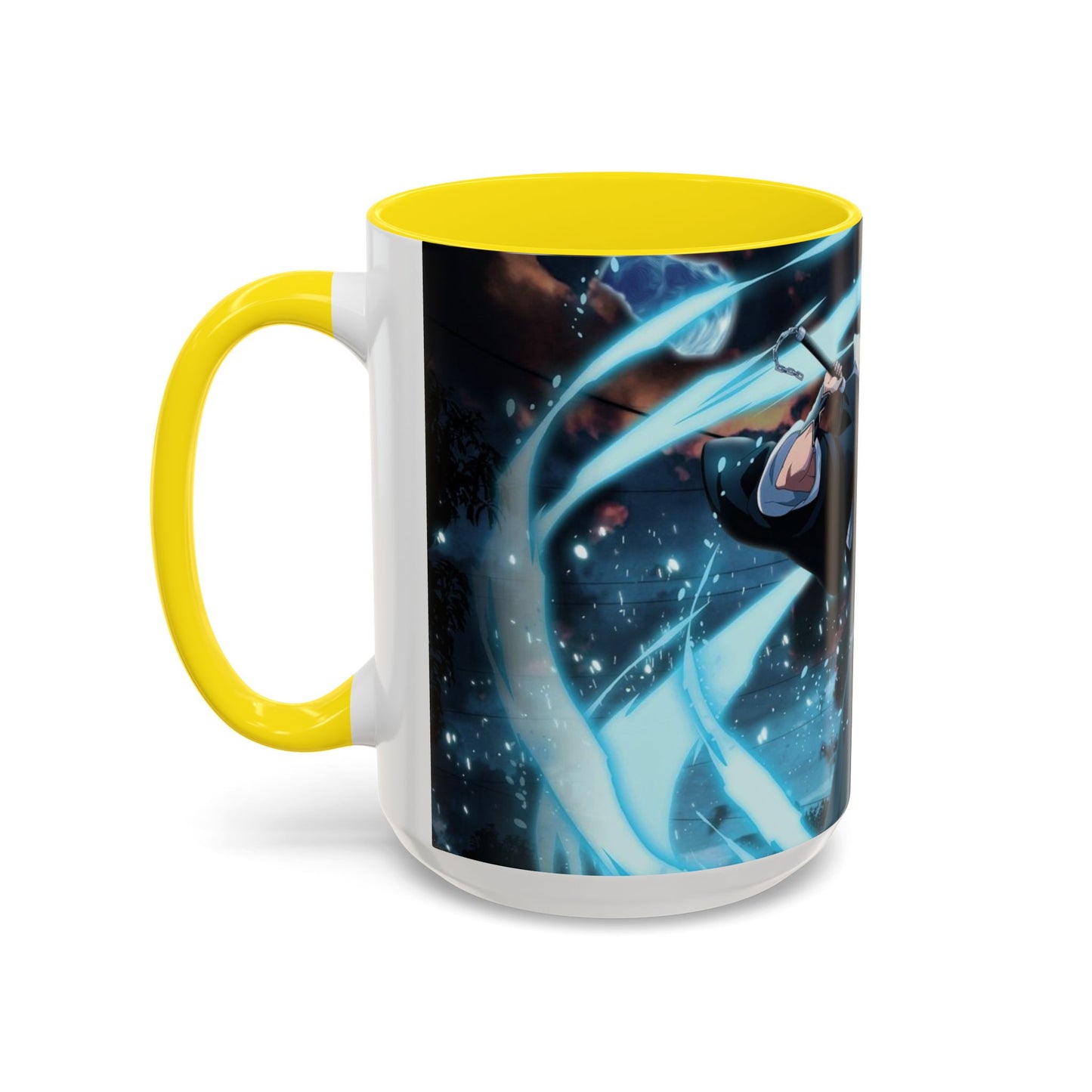Ichigo, Kurosaki, Accent, Coffee, Mug, (11, 15oz),  Bleach, anime, manga, shonen, soul, reaper, rukia, kuchiki, bankai, kenpachi, yoruichi