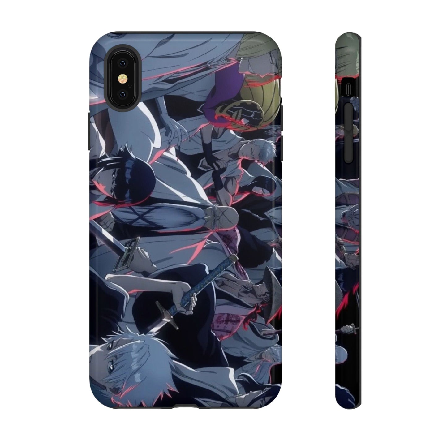 Gotei, 13, Tough, Cases, Phone,  Bleach, anime, captains, 13, biyakuya, shinji, kenpachi, shunsui, soi fon, toshiro, mayuri,