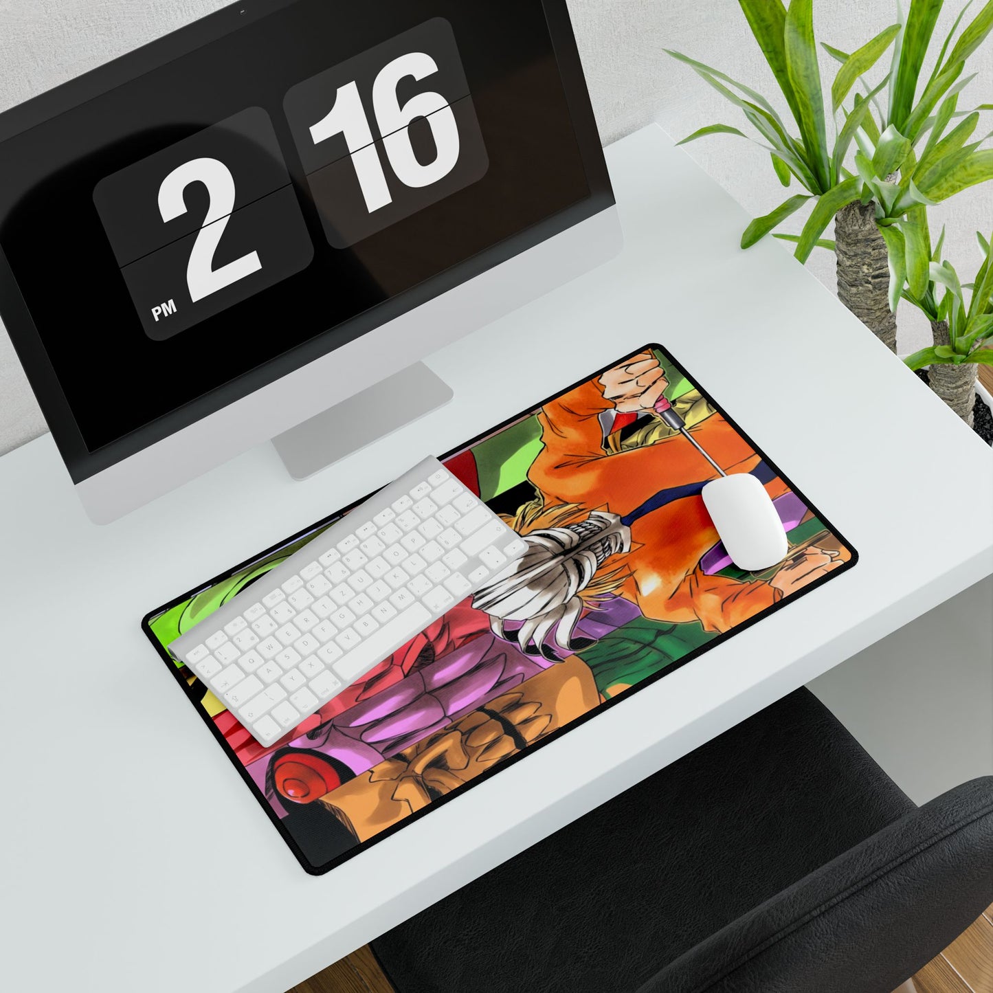 Bleach Desk Mats - Shinji Hirako Visards Hollow Shinigami Soul Reaper Society Ichigo Aizen Anime Accessories Gift Merch, Office Desk Decor,