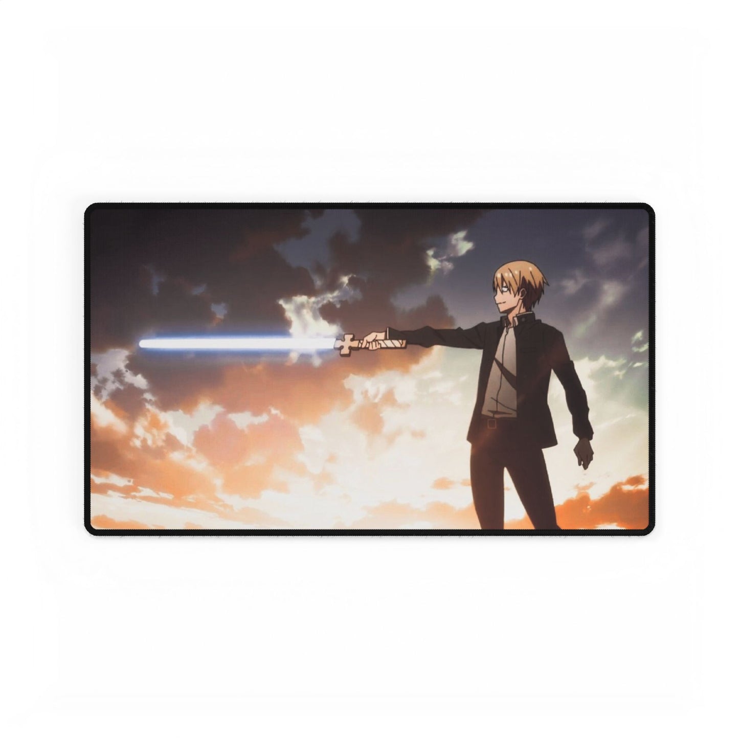 Arthur Boyle Desk Mat - Fire Force Anime Keyboard Pad, Knight King Desk Mat, Manga Gaming Accessory, Otaku Gift