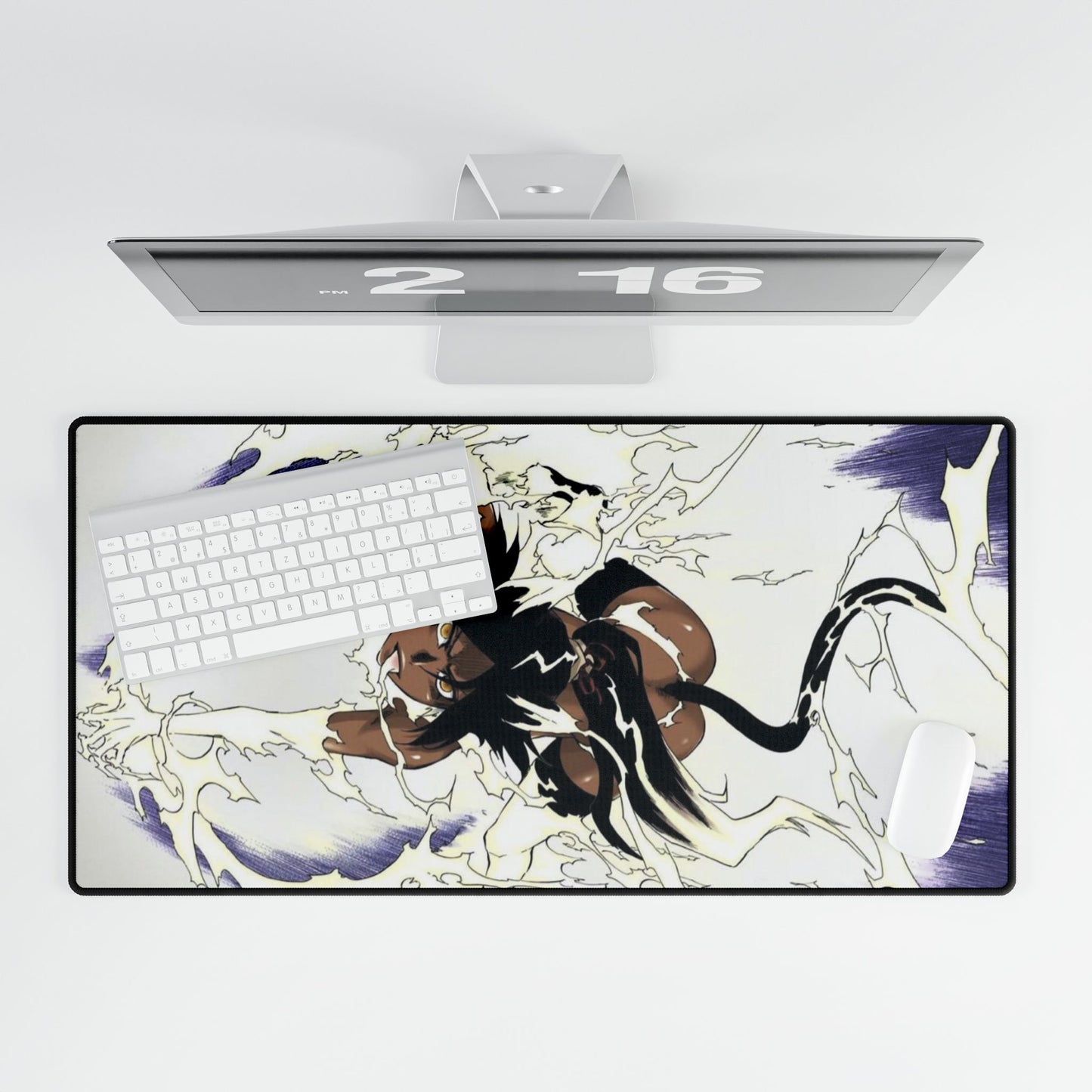 Yoruichi, Shihouin, Desk Mats, bleach, anime, shonen, manga, kusuke, urahara, cat, ichigo, black, lightning, big 3, mommy