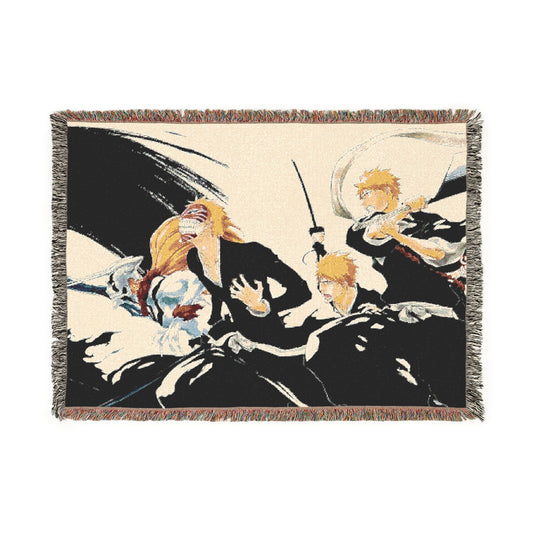 Ichigo, Kurosaki, Woven Blanket, hollow, bleach, anime, dangai, bankai, soul, reaper, society, aizen, accesories,